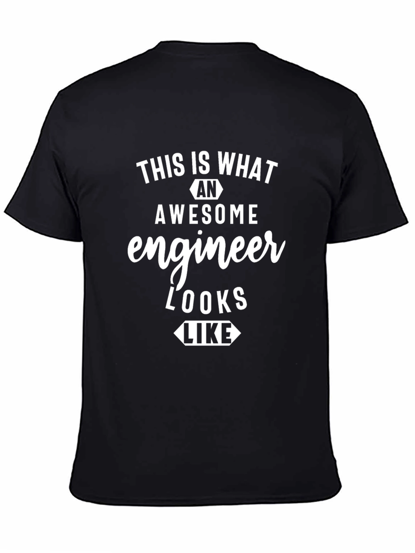 Awesome Engineer T-Shirt - Black
