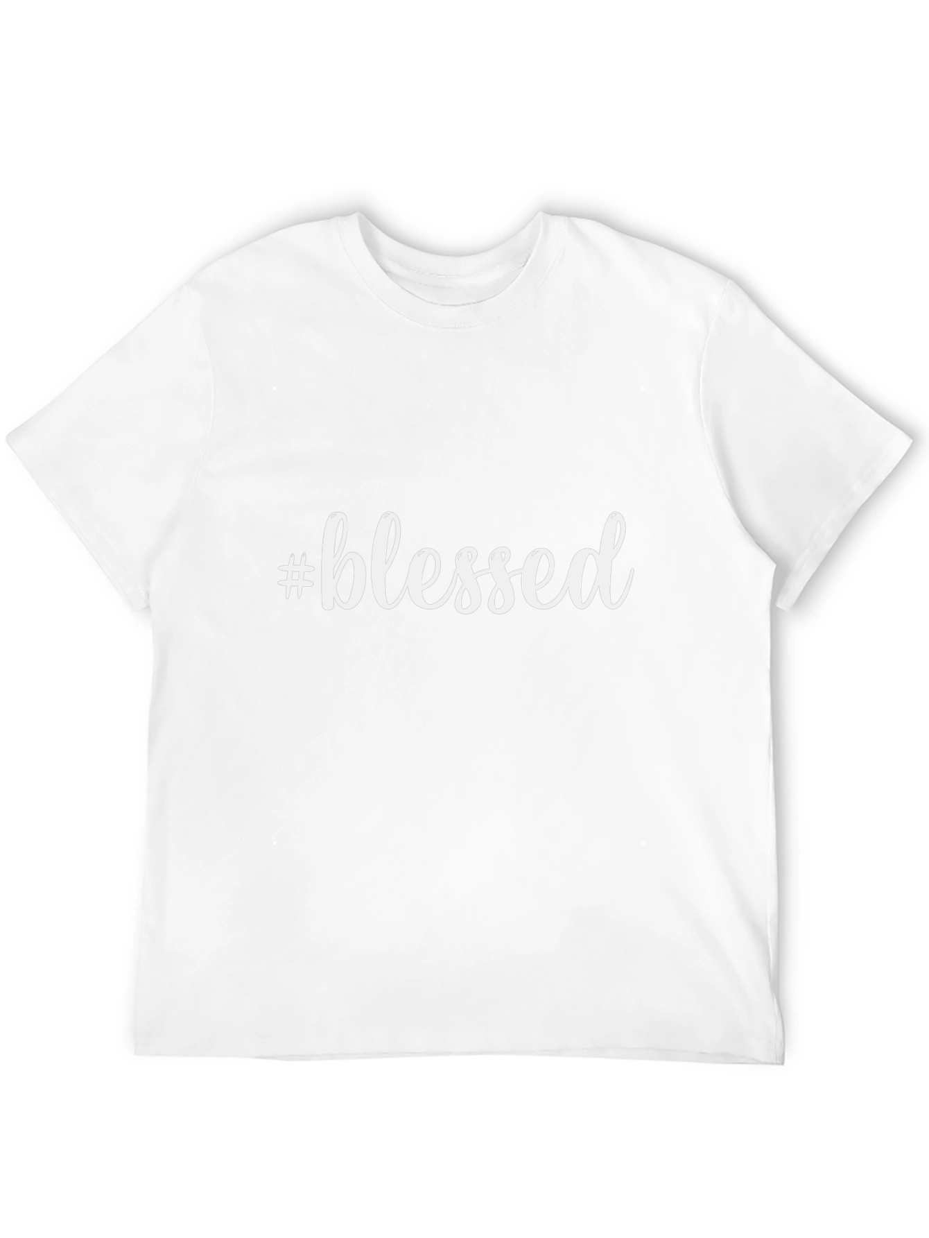 #Blessed Graphic Tee - Stylish Comfort