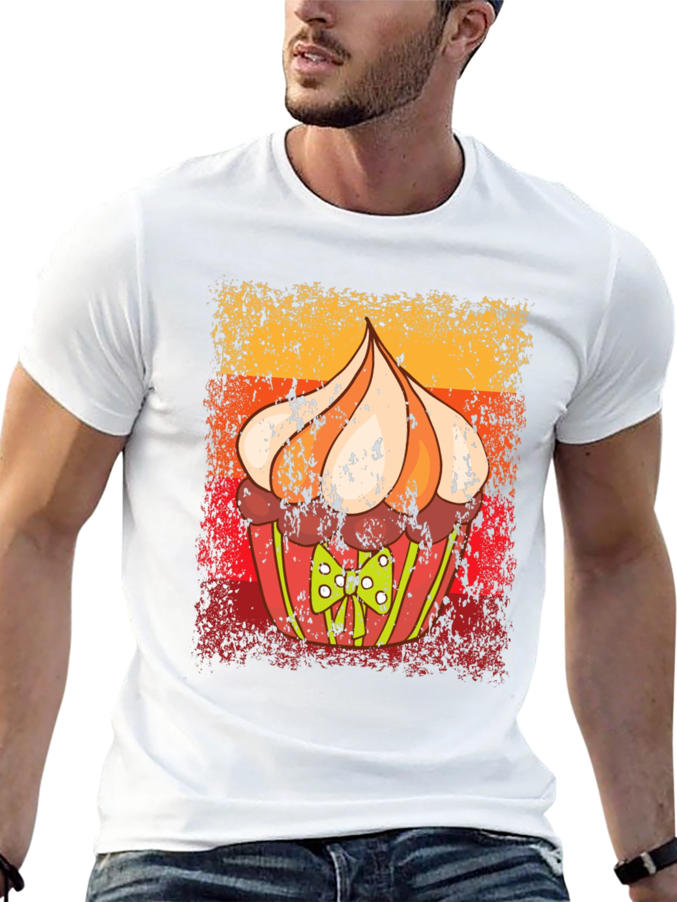 Retro Cupcake T-Shirt - Sweet Treat Tee