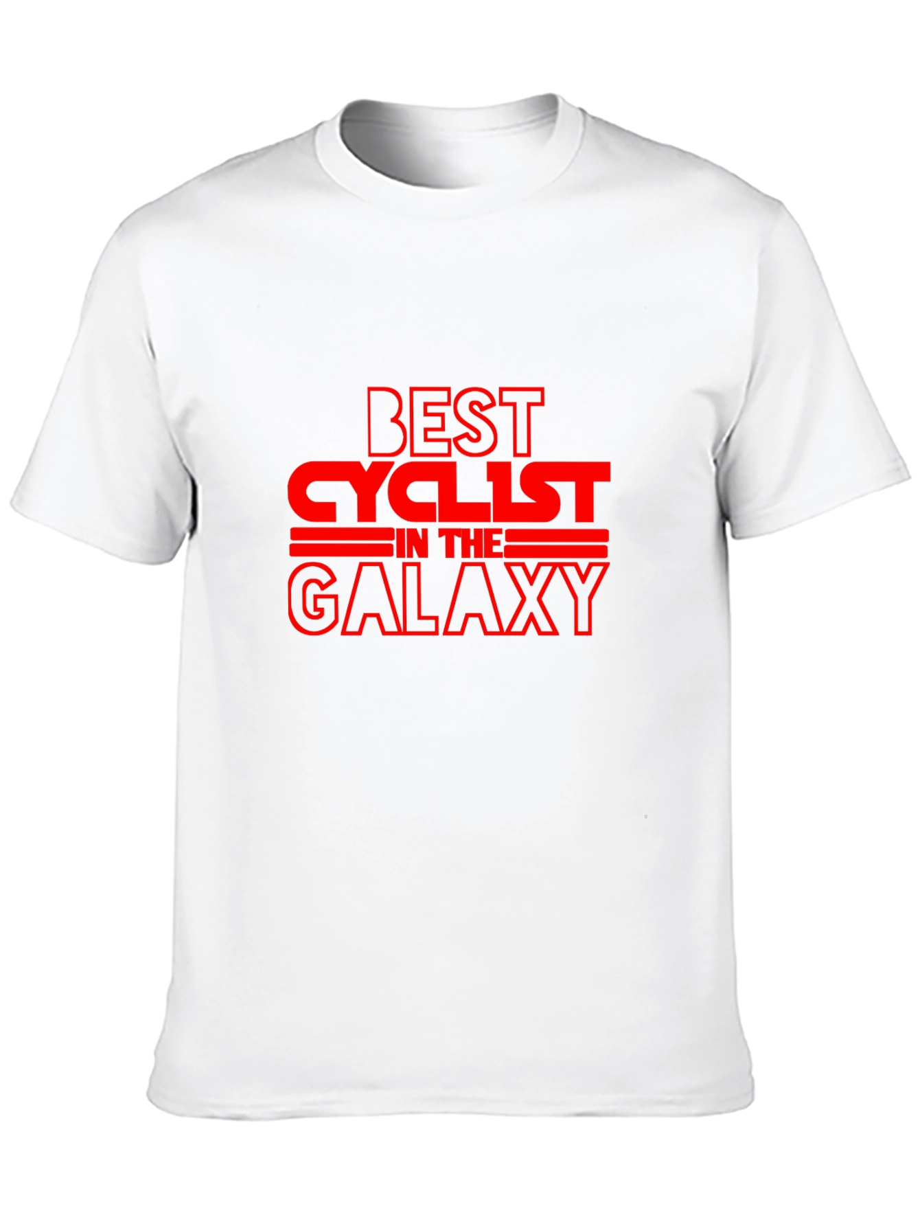Best Cyclist in the Galaxy Black T-Shirt