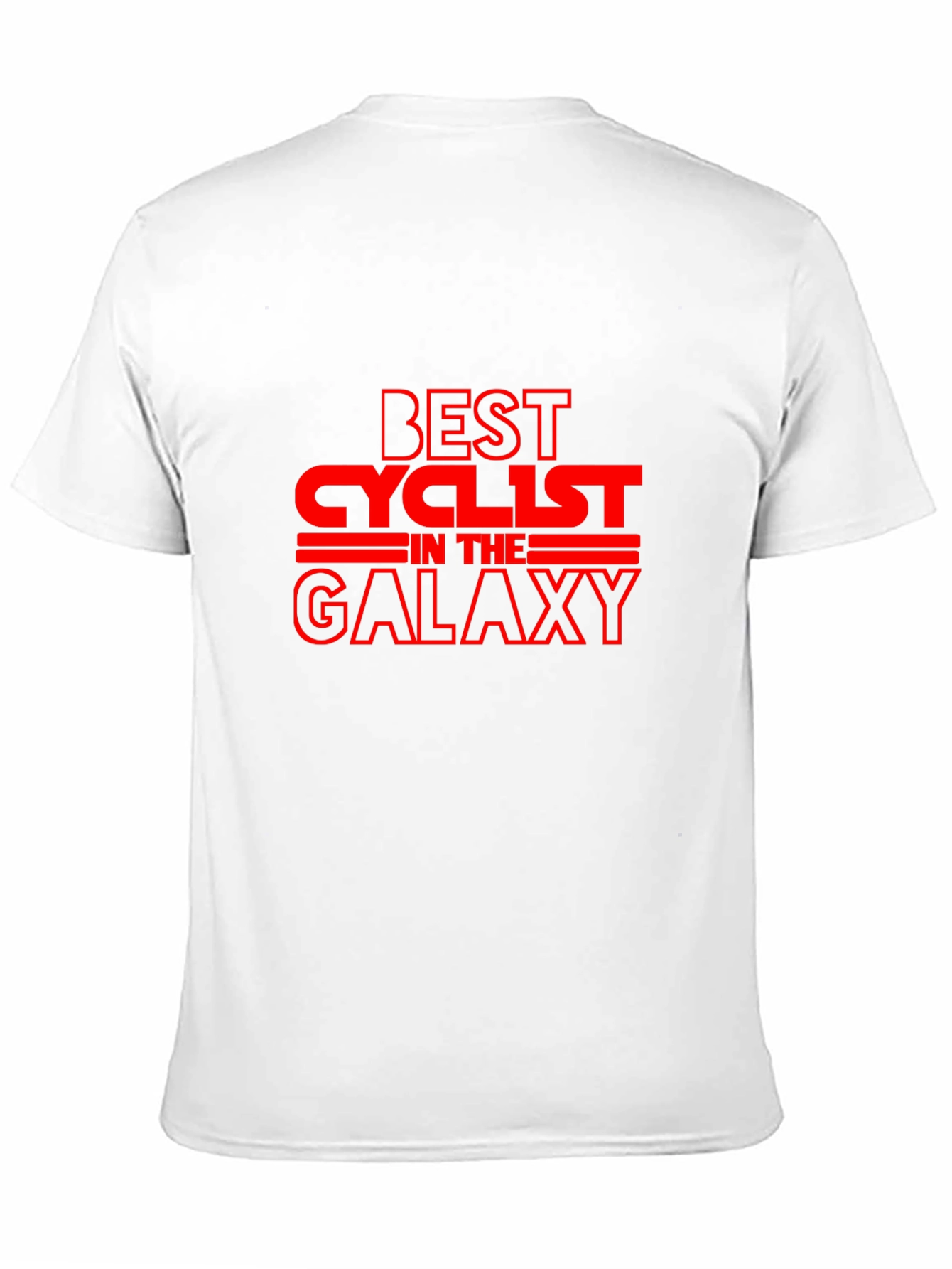 Best Cyclist in the Galaxy Black T-Shirt