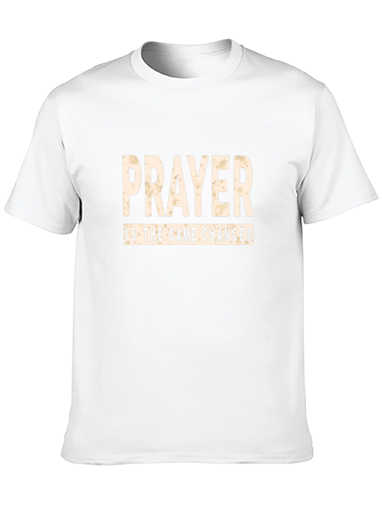 Prayer is the Game Changer Black T-Shirt