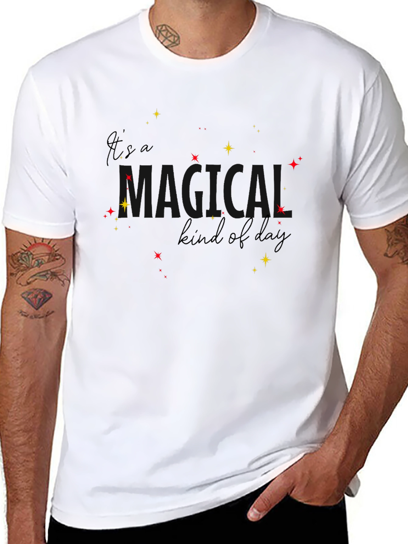 Its A Magical Kind Of Day Black Tee