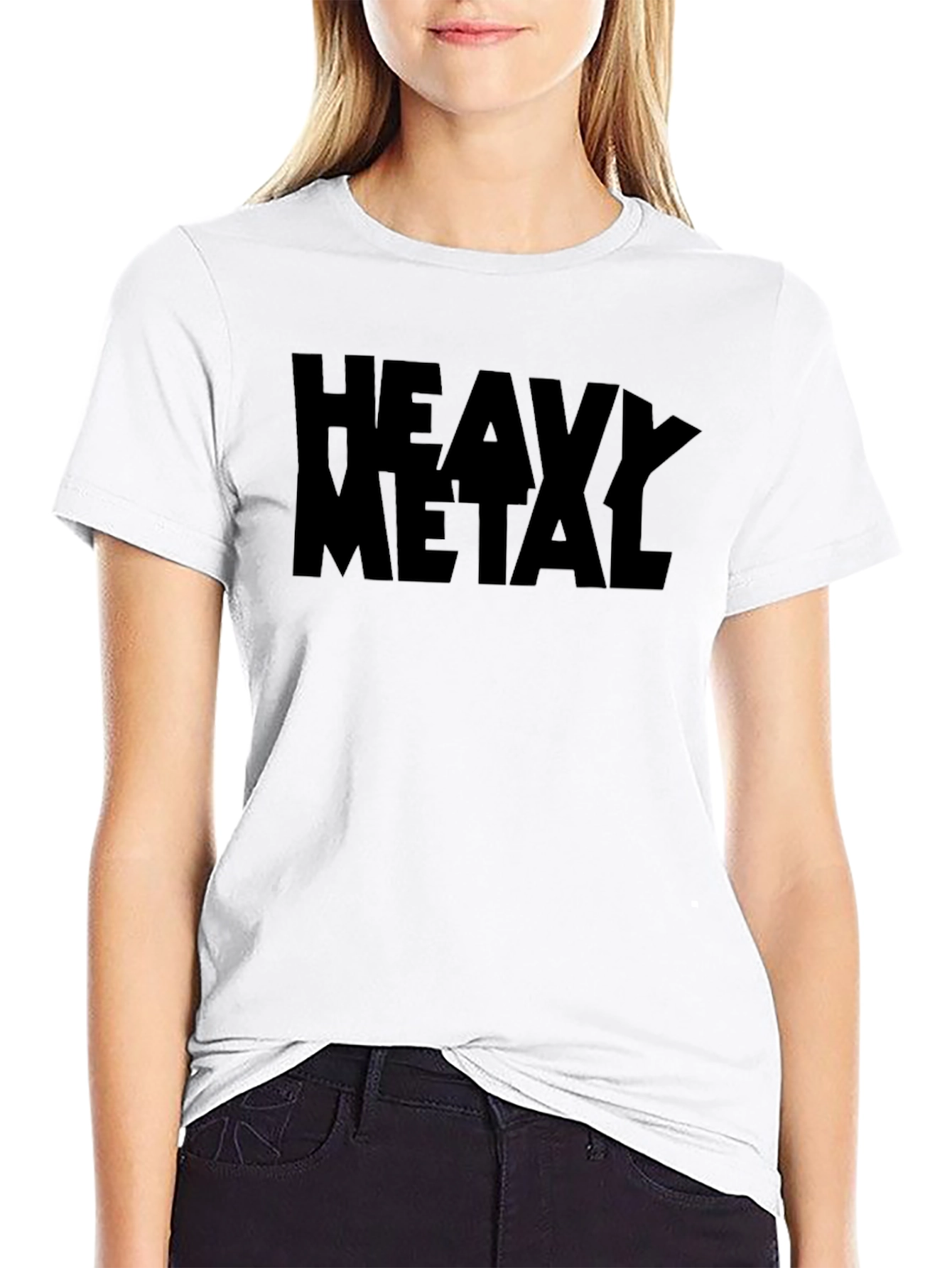 Heavy Metal Graphic Black T-Shirt