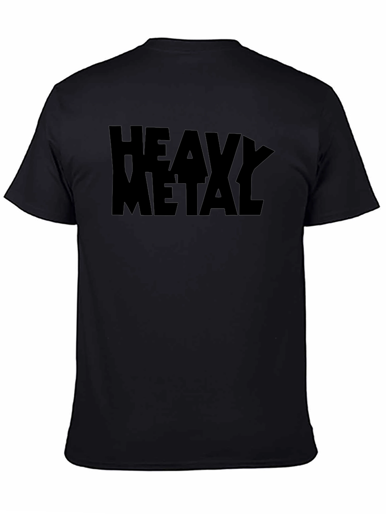Heavy Metal Graphic Black T-Shirt