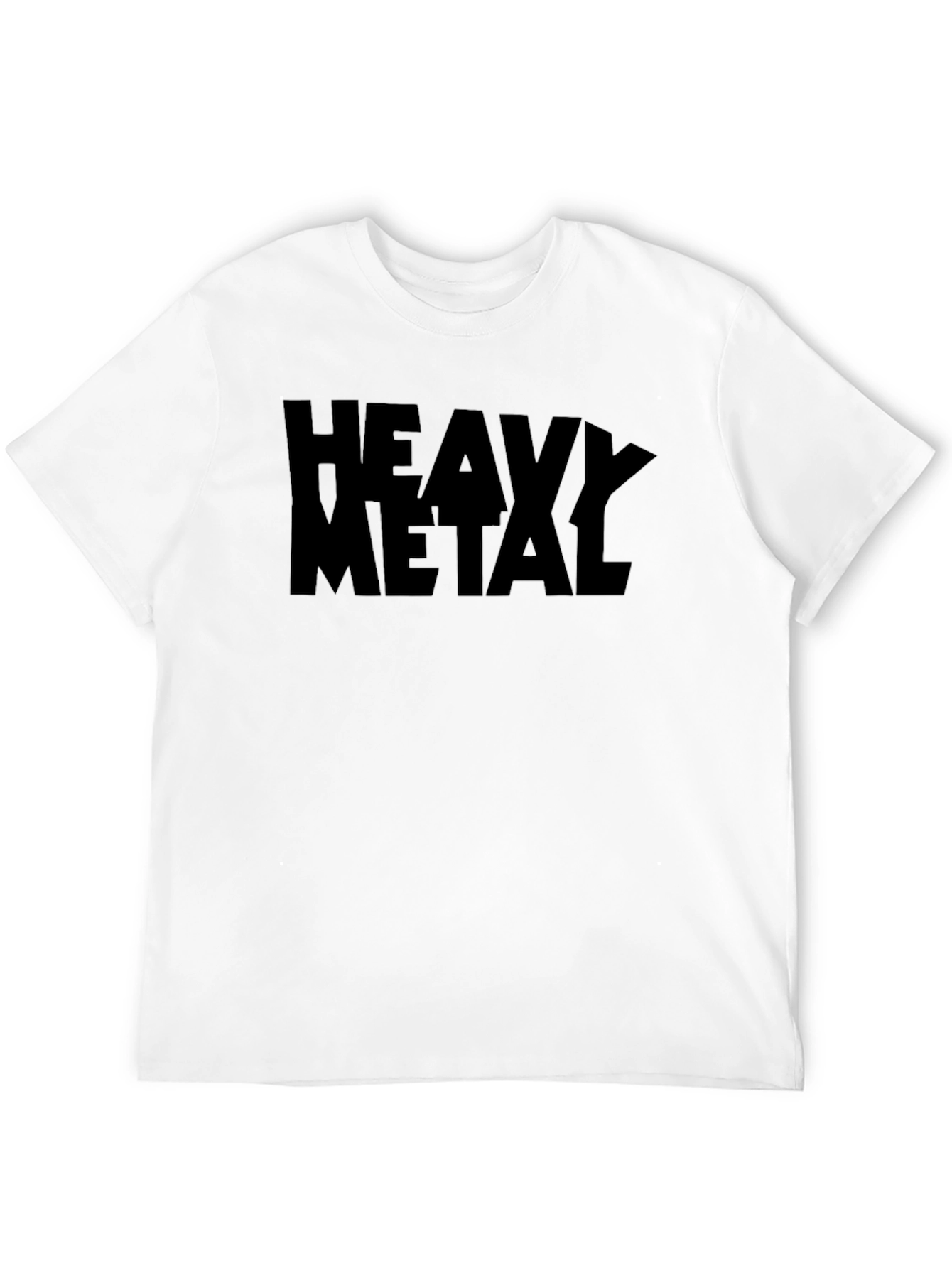 Heavy Metal Graphic Black T-Shirt