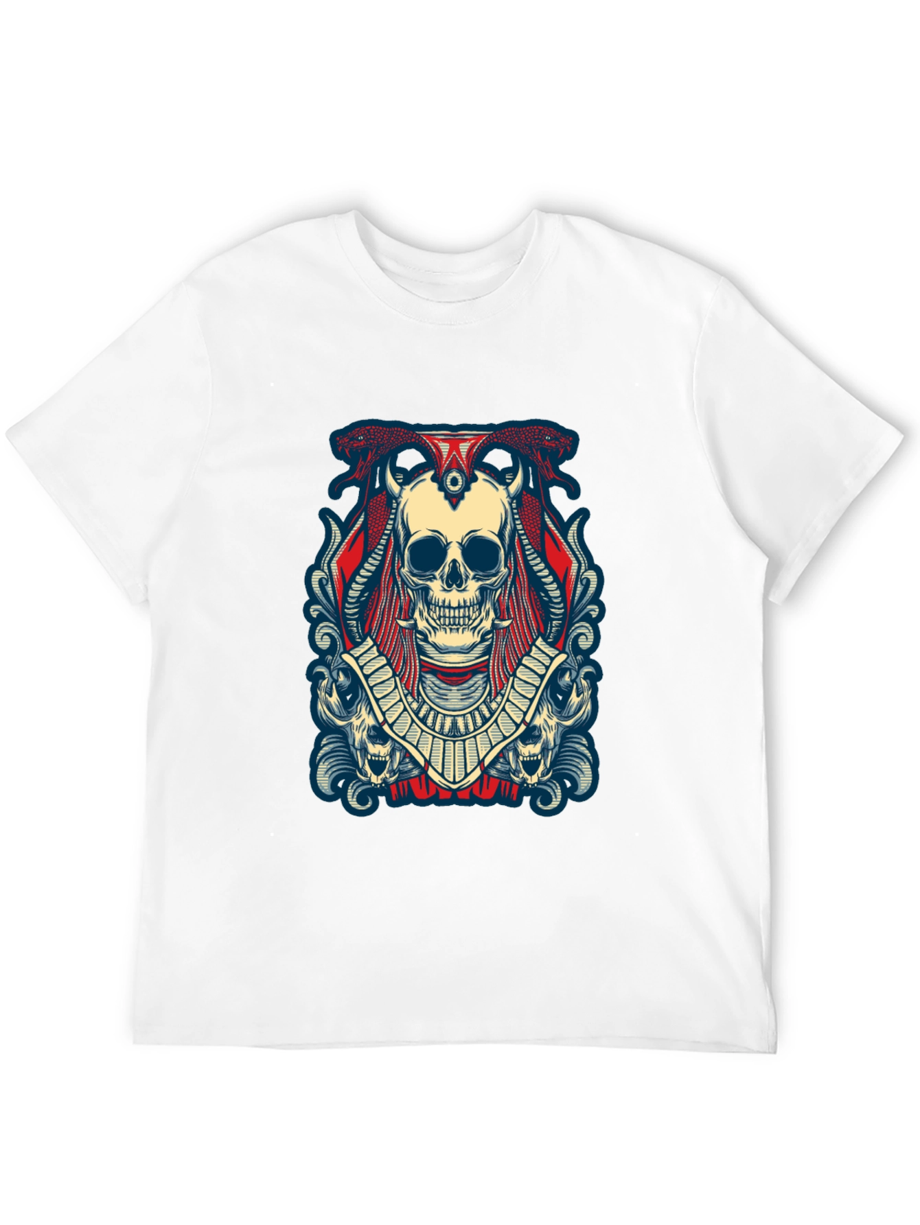Skull Graphic Black Tee Shirt