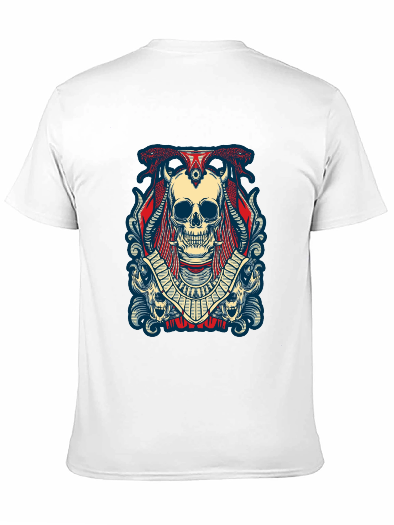 Skull Graphic Black Tee Shirt