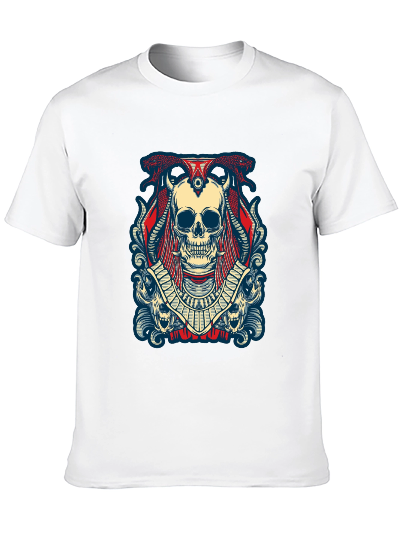Skull Graphic Black Tee Shirt