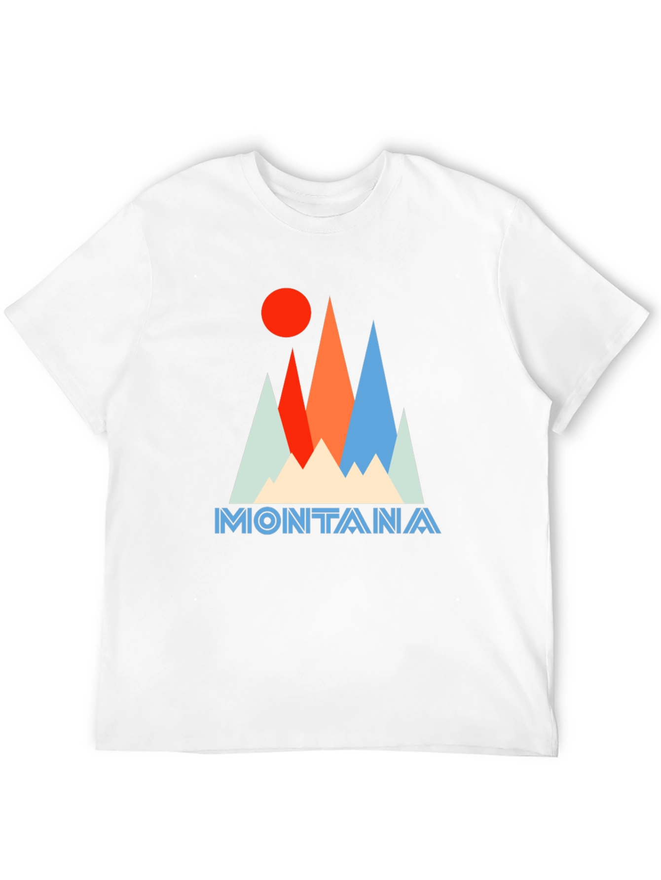 Montana Graphic Tee - Mountainscape Design