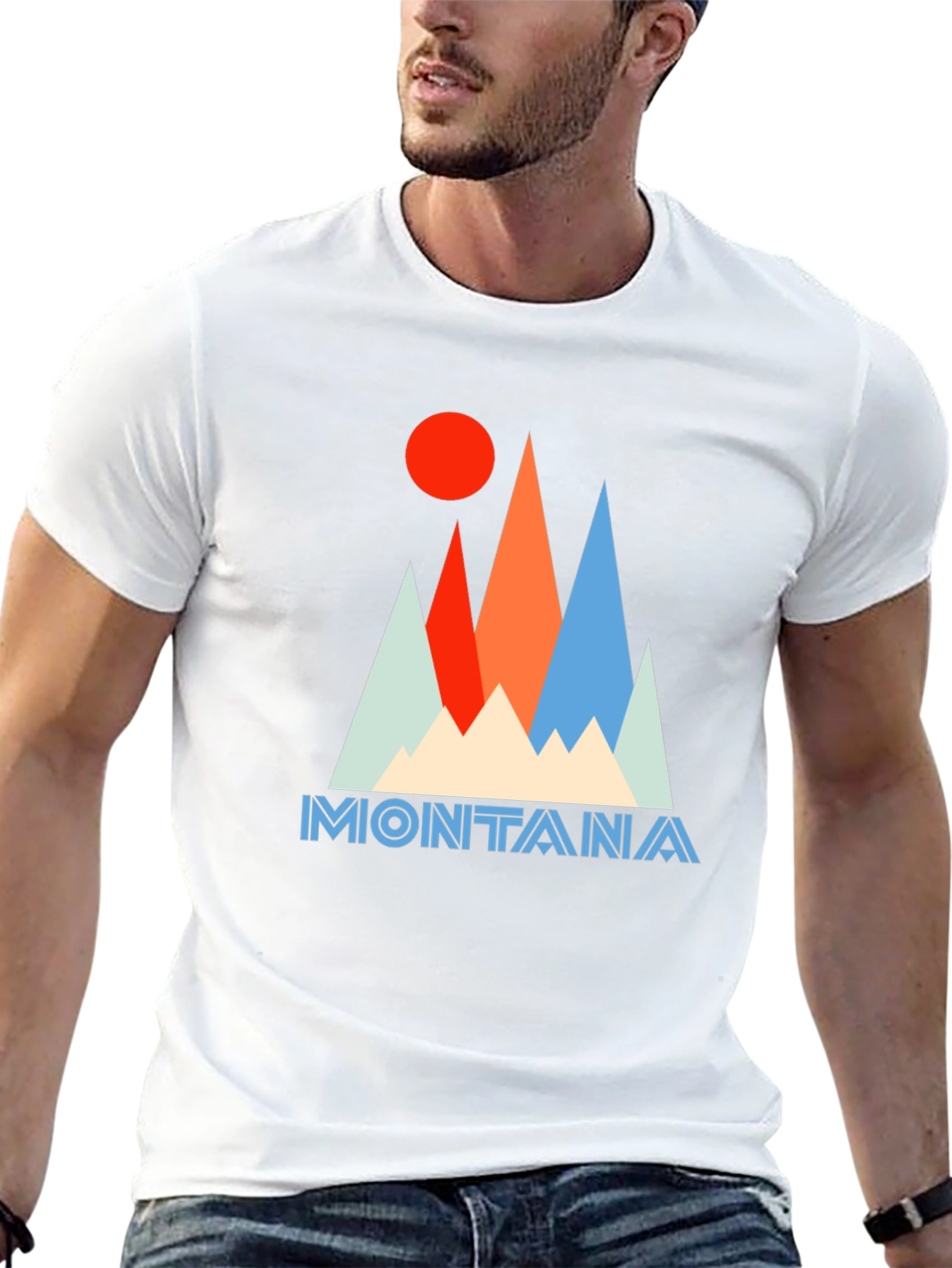 Montana Graphic Tee - Mountainscape Design