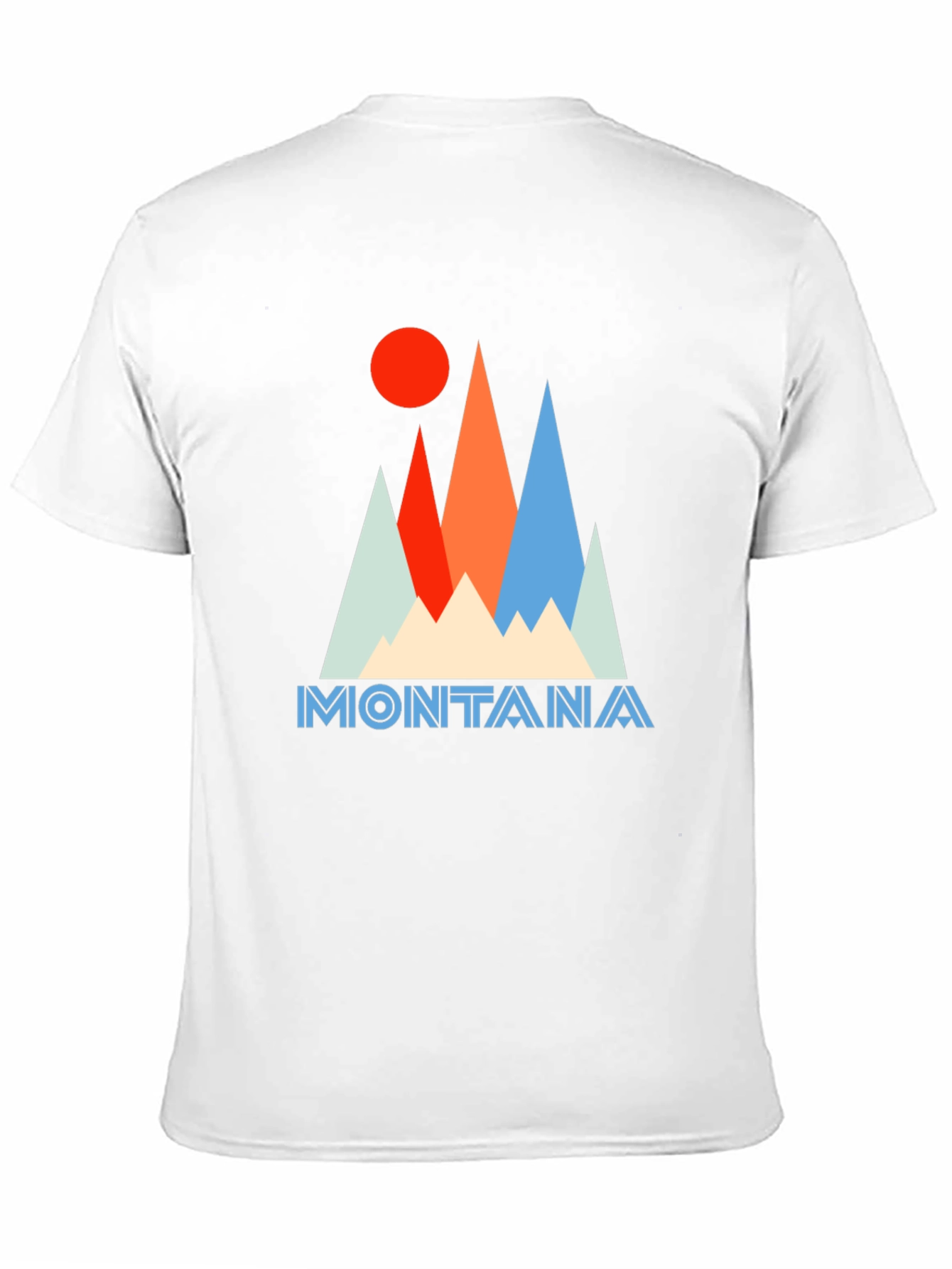 Montana Graphic Tee - Mountainscape Design