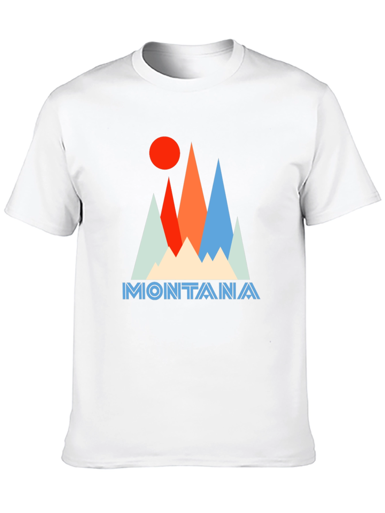Montana Graphic Tee - Mountainscape Design