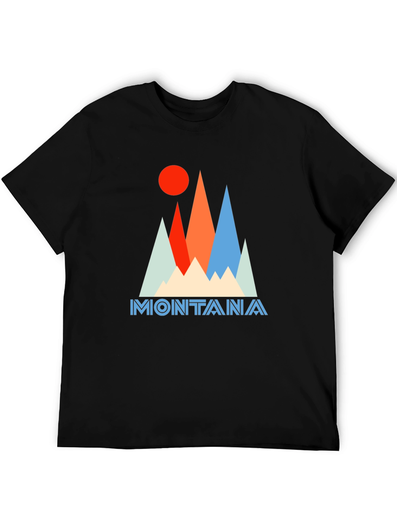 Montana Graphic Tee - Mountainscape Design