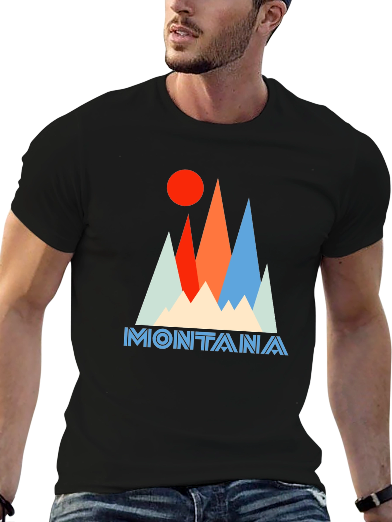 Montana Graphic Tee - Mountainscape Design