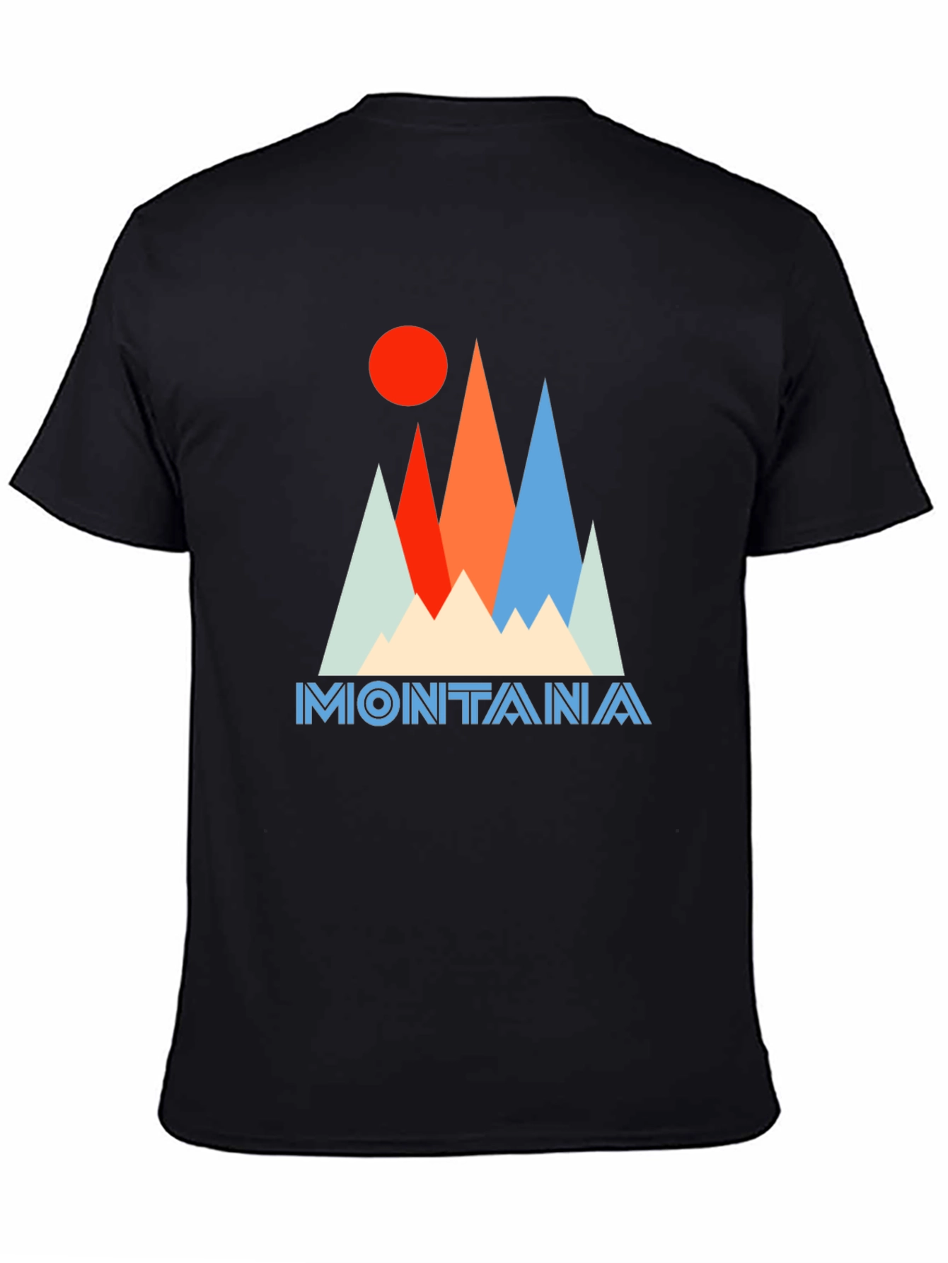 Montana Graphic Tee - Mountainscape Design