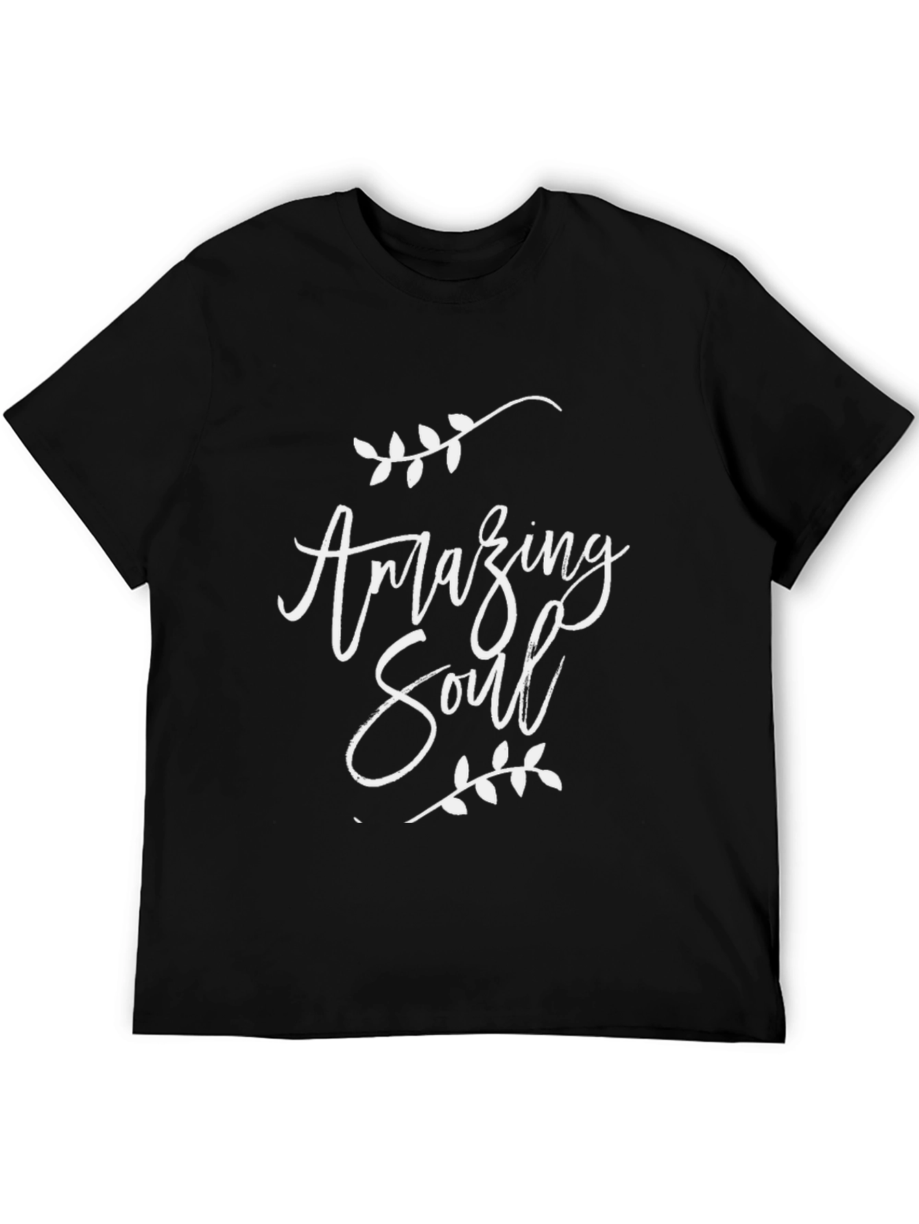 Amazing Soul Graphic Print Crew Neck T-Shirt