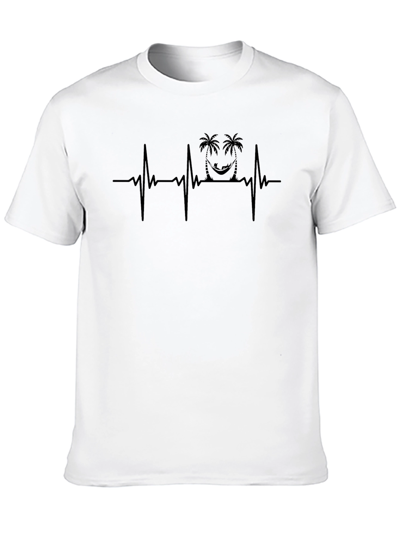 Relaxing Beach Heartbeat T-Shirt