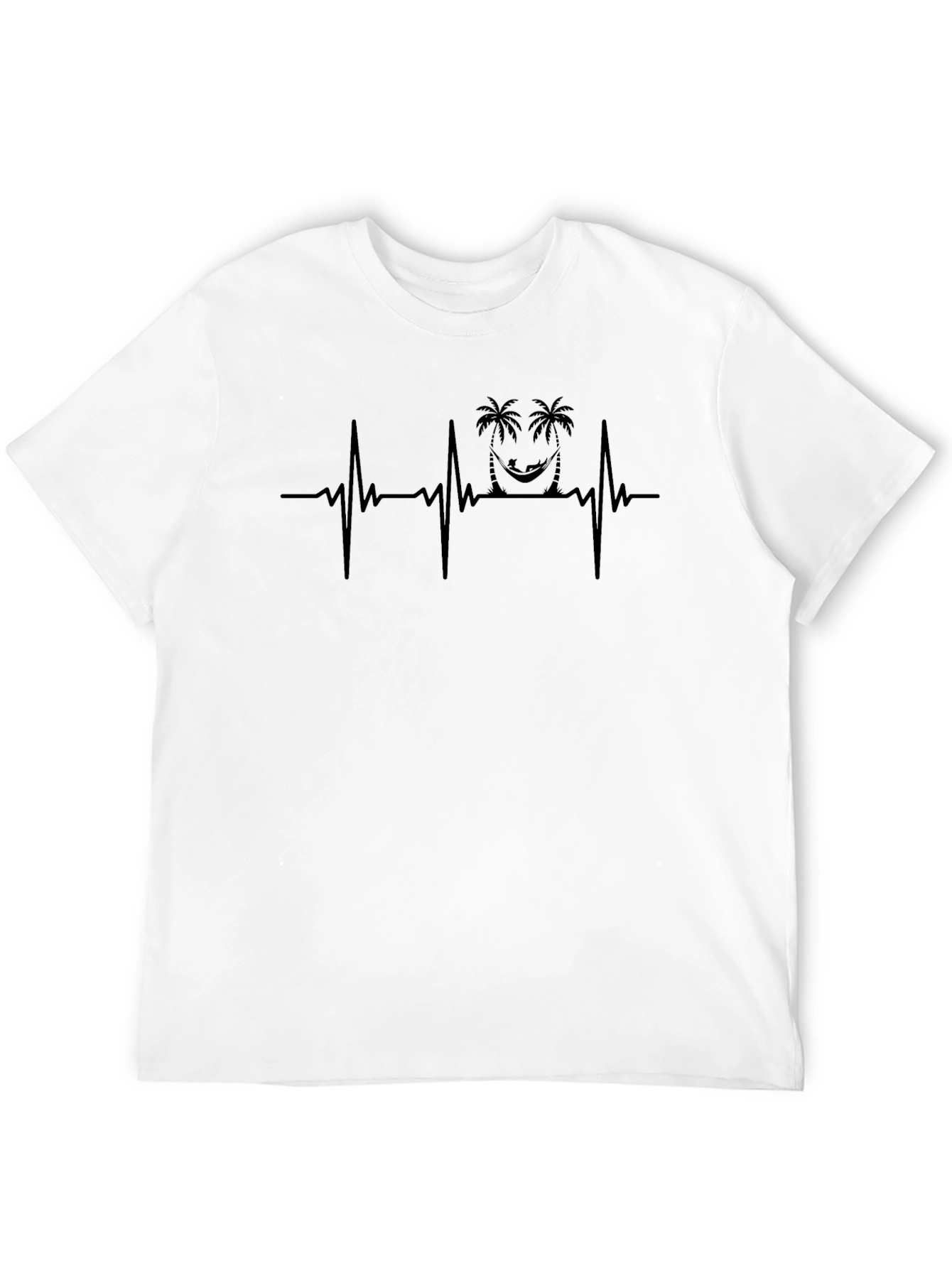 Relaxing Beach Heartbeat T-Shirt