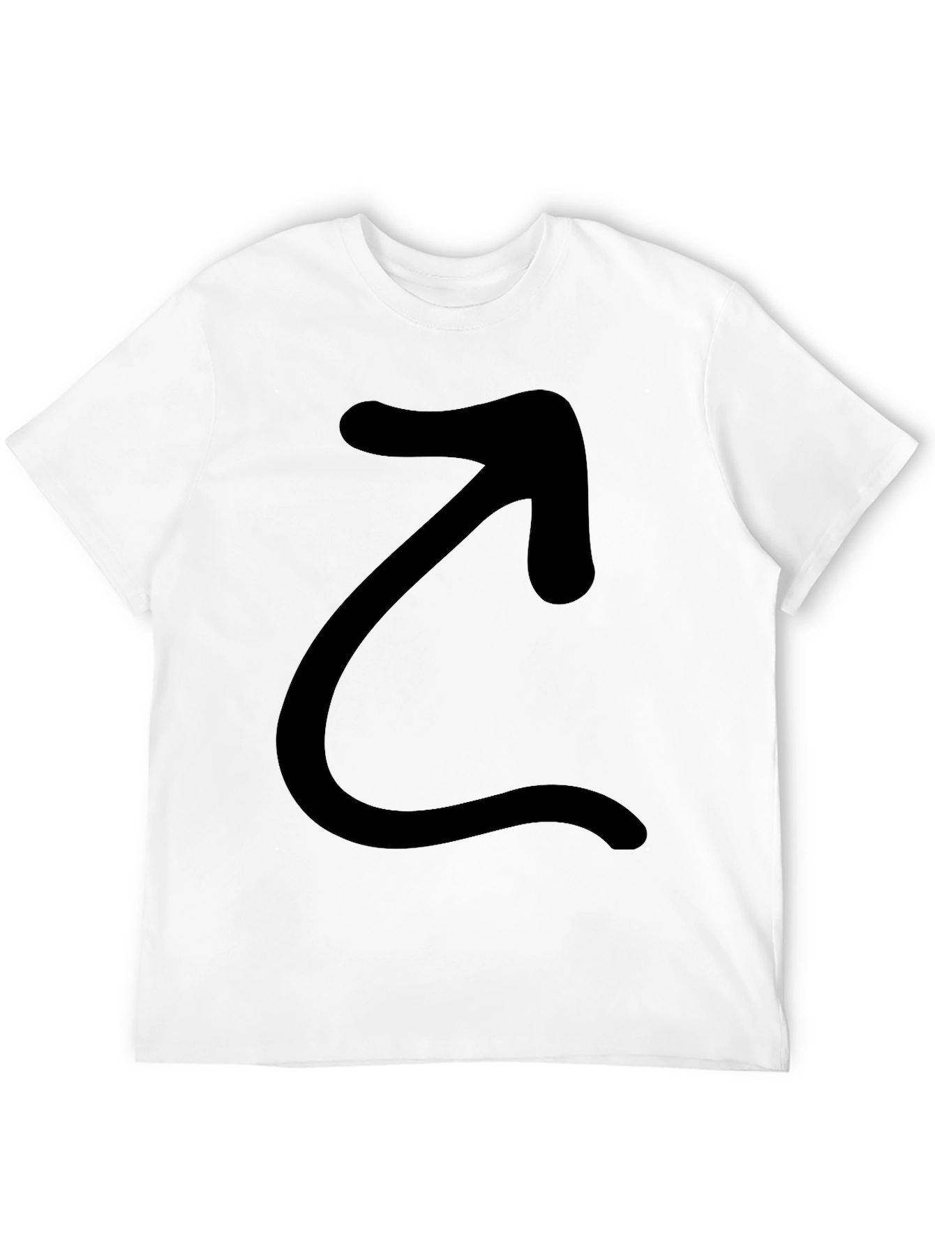 Black Arrow Graphic Tee - Casual Comfort