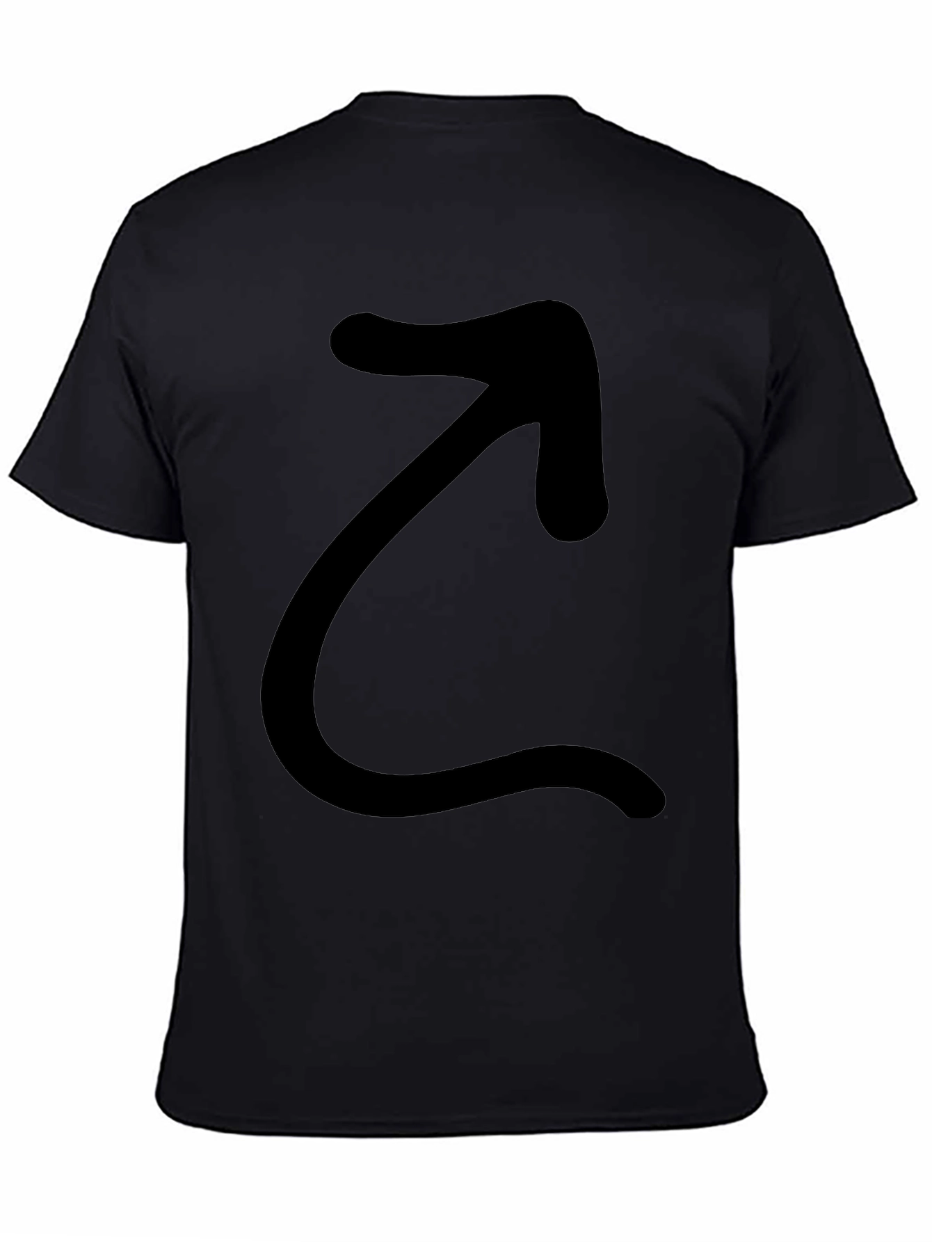 Black Arrow Graphic Tee - Casual Comfort