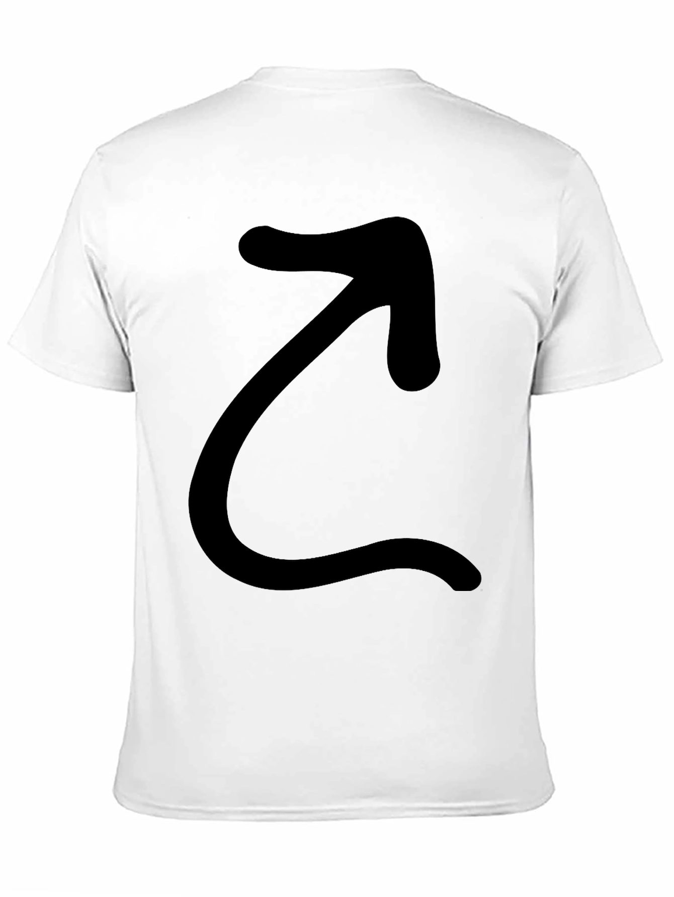 Black Arrow Graphic Tee - Casual Comfort