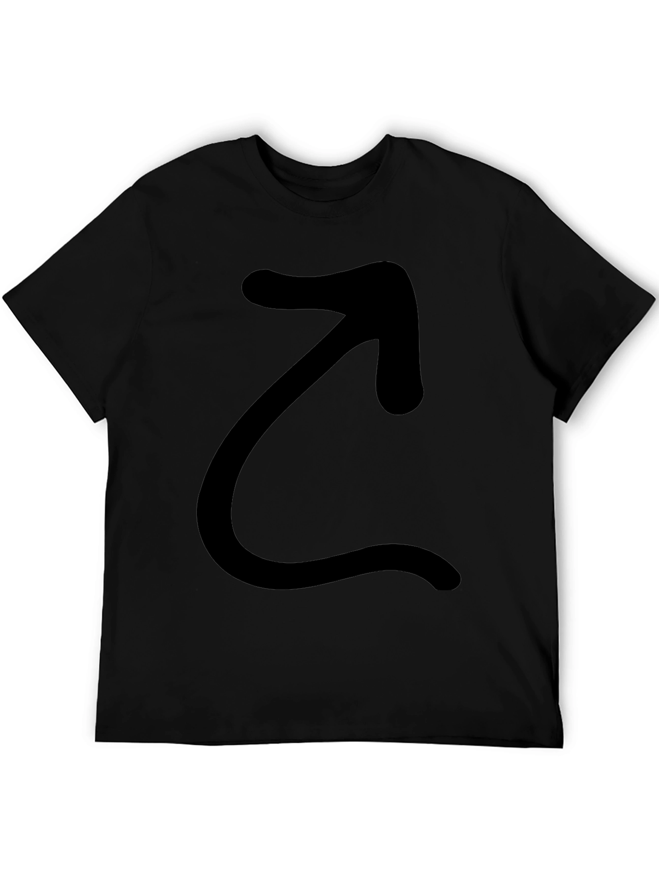 Black Arrow Graphic Tee - Casual Comfort