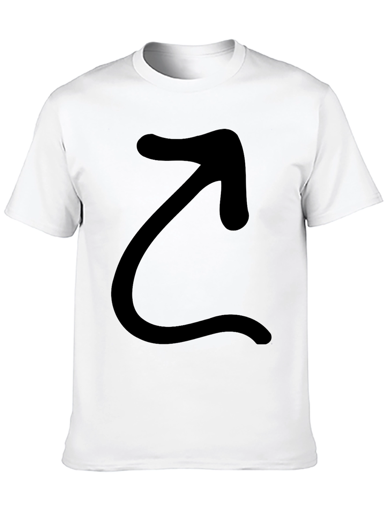 Black Arrow Graphic Tee - Casual Comfort
