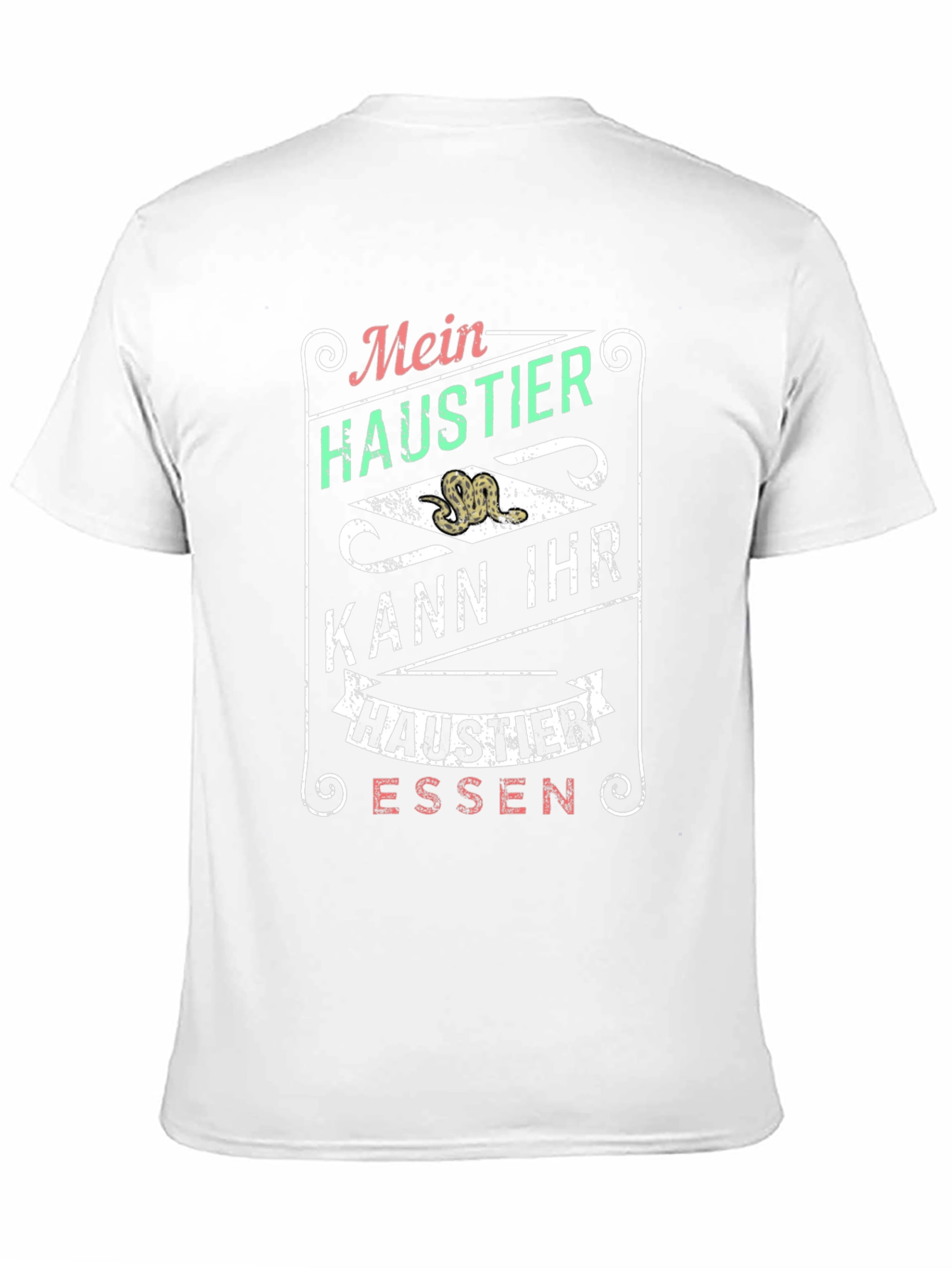 Mein Haustier T-Shirt - Snake Pet Owner Tee