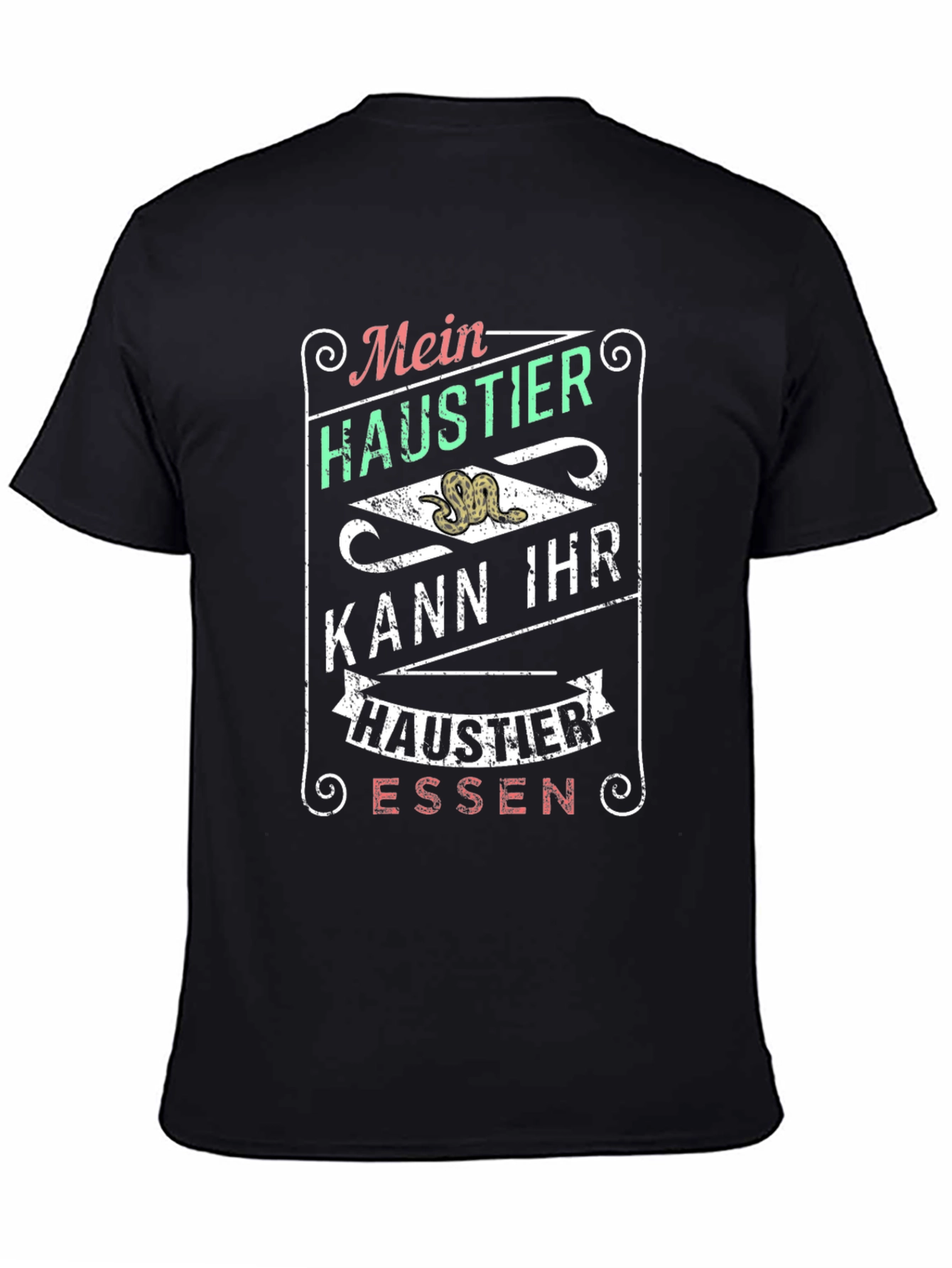 Mein Haustier T-Shirt - Snake Pet Owner Tee