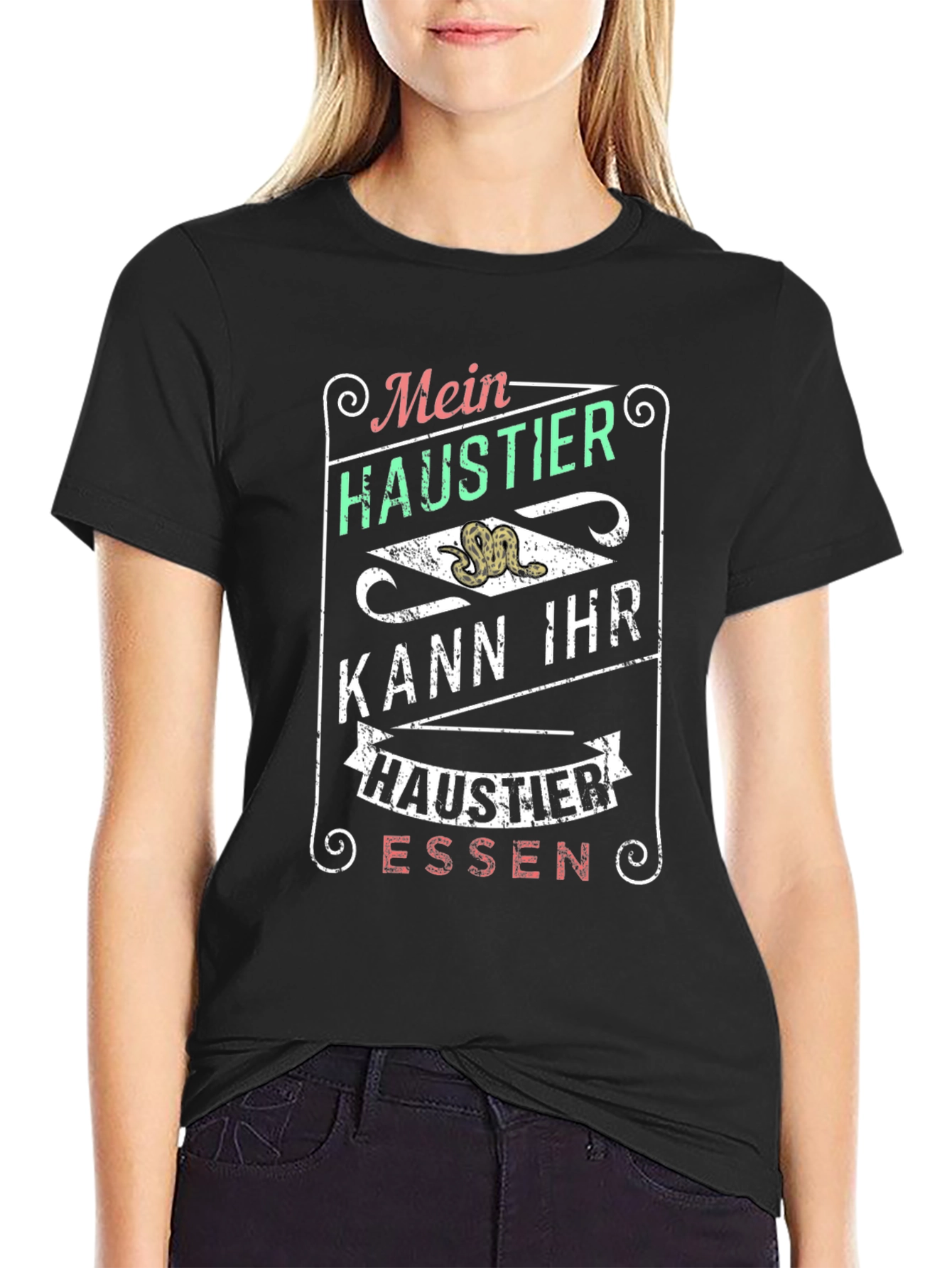 Mein Haustier T-Shirt - Snake Pet Owner Tee