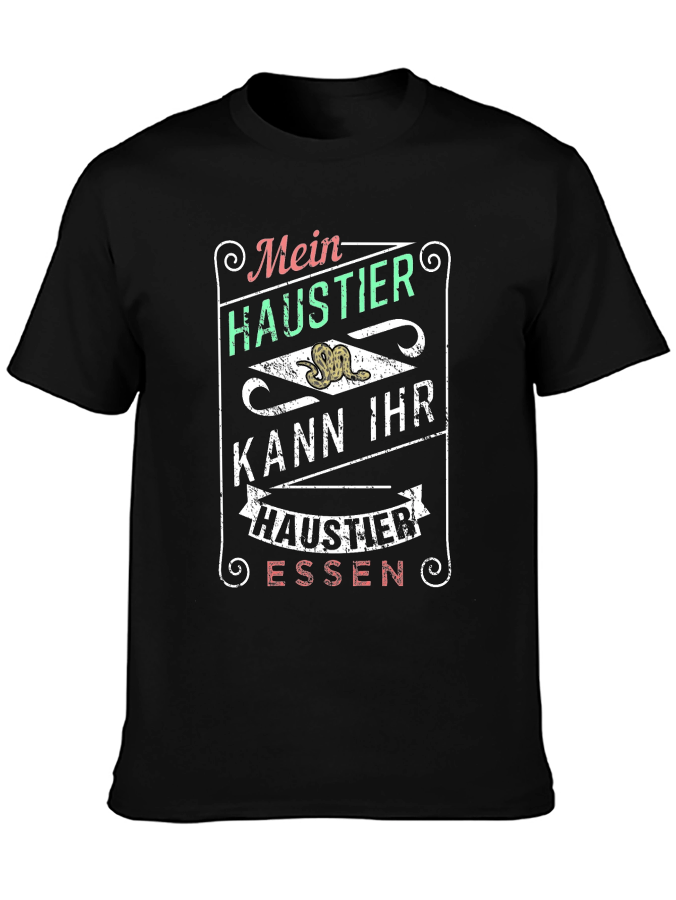 Mein Haustier T-Shirt - Snake Pet Owner Tee