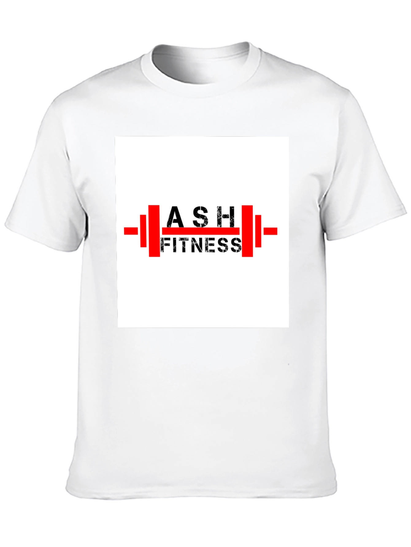 ASH Fitness Black T-Shirt