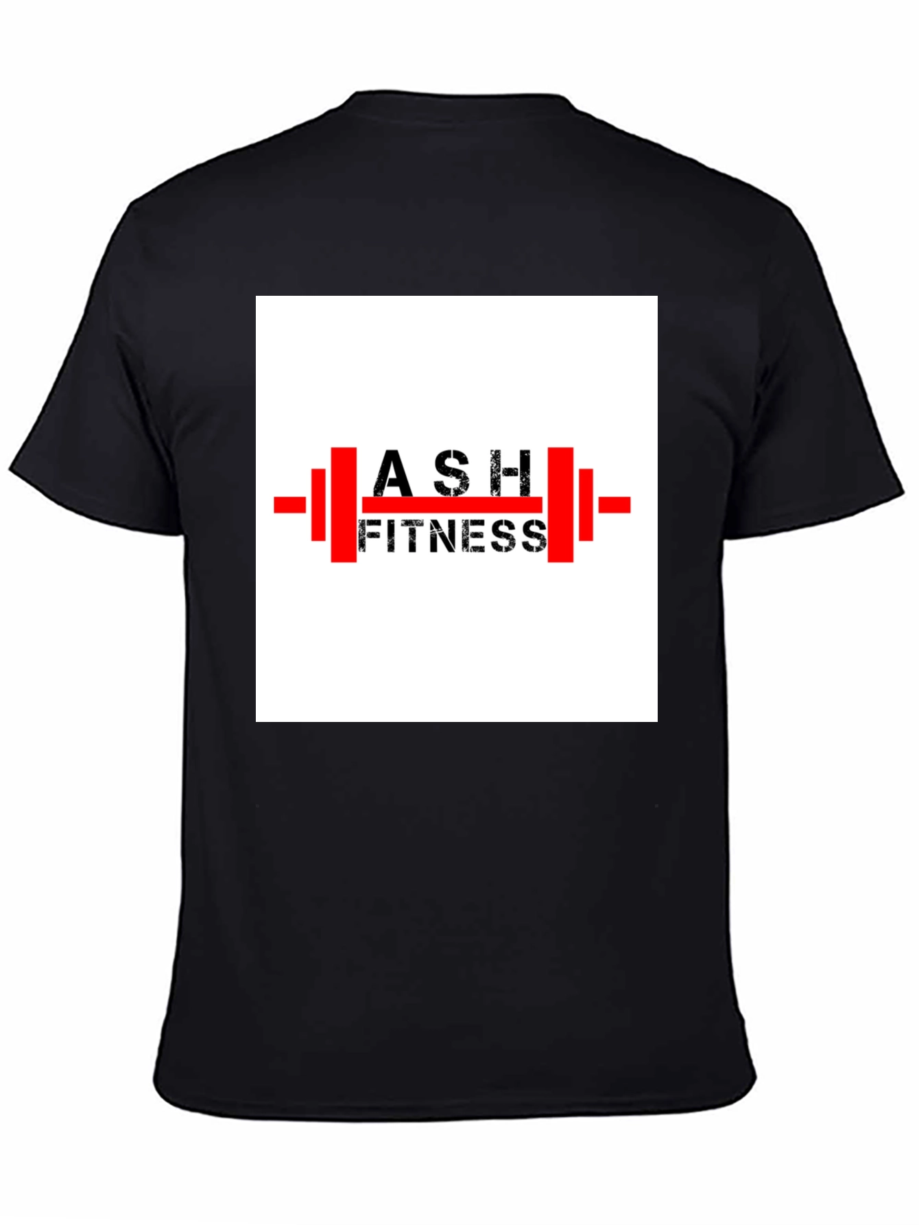ASH Fitness Black T-Shirt