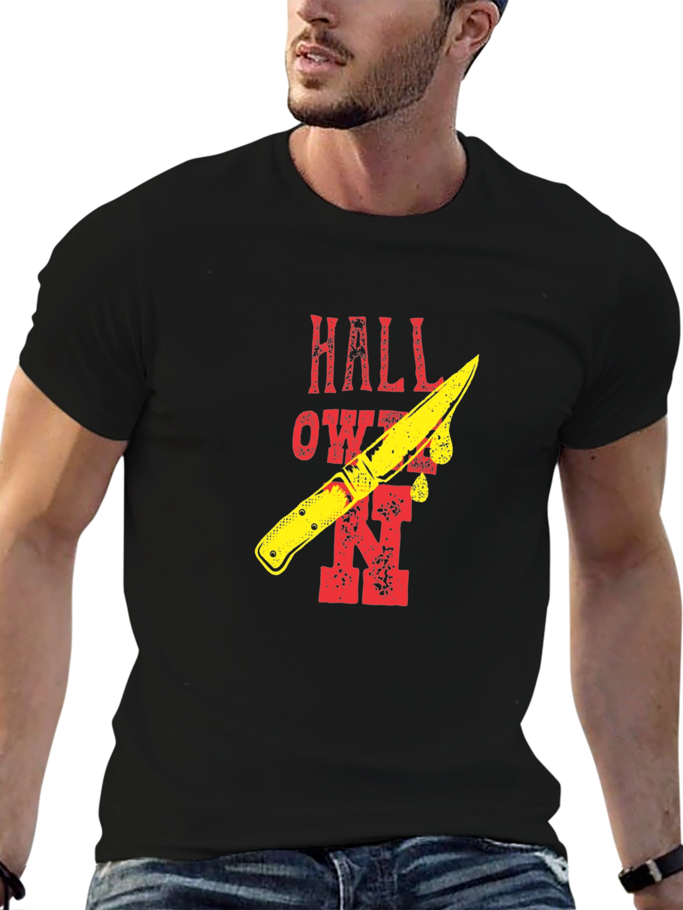 Halloween Knife Graphic Tee