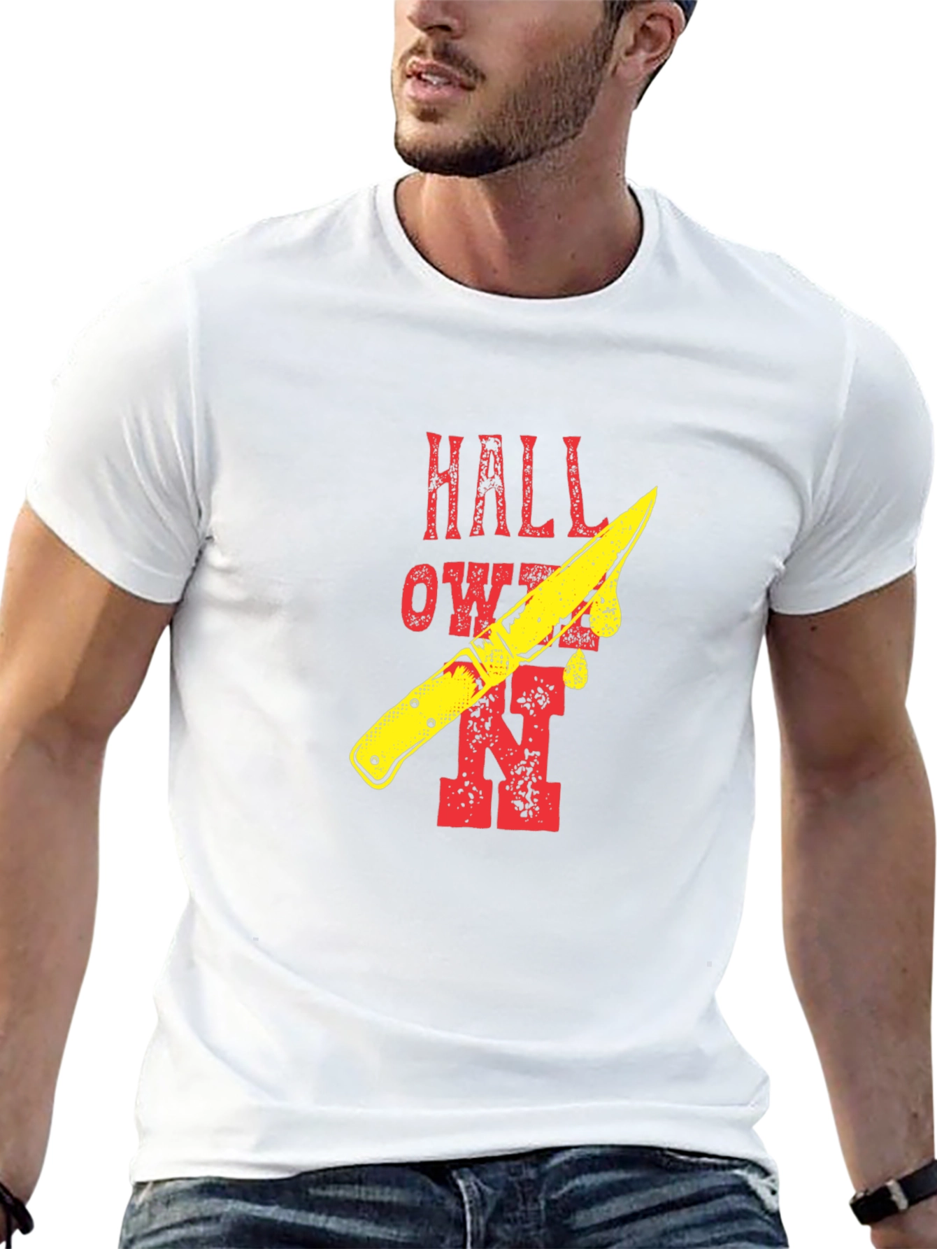 Halloween Knife Graphic Tee