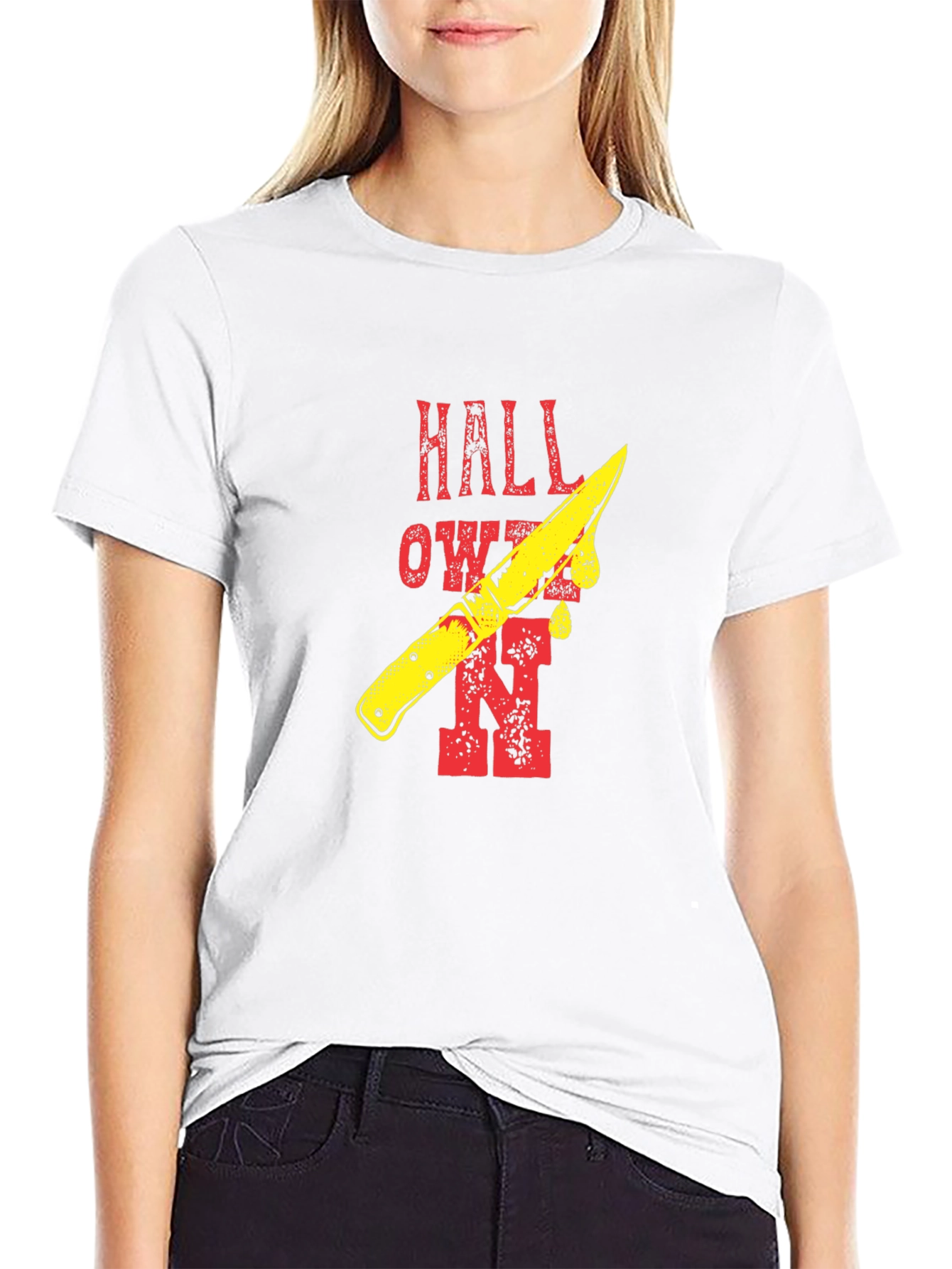 Halloween Knife Graphic Tee