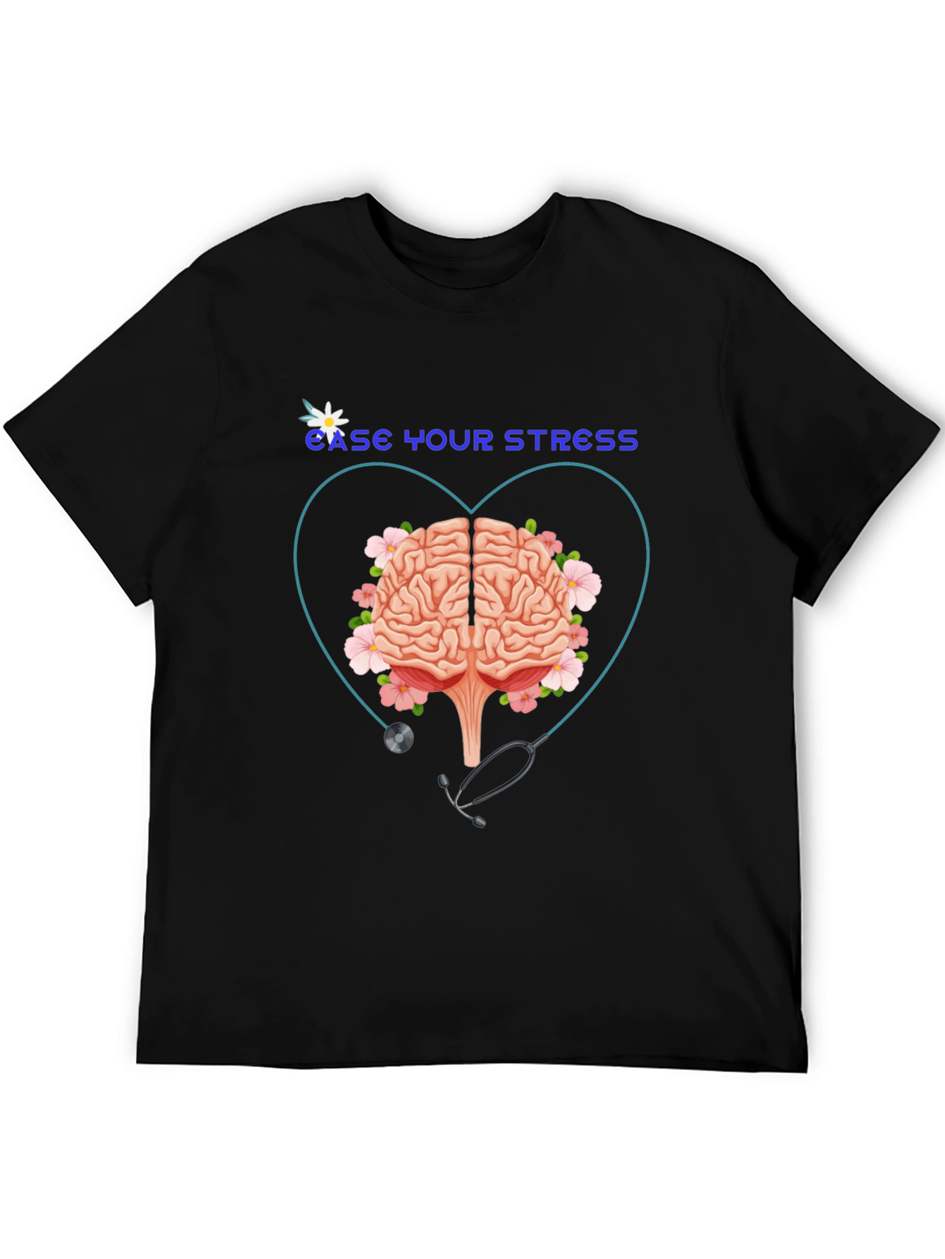 Ease Your Stress Graphic T-Shirt