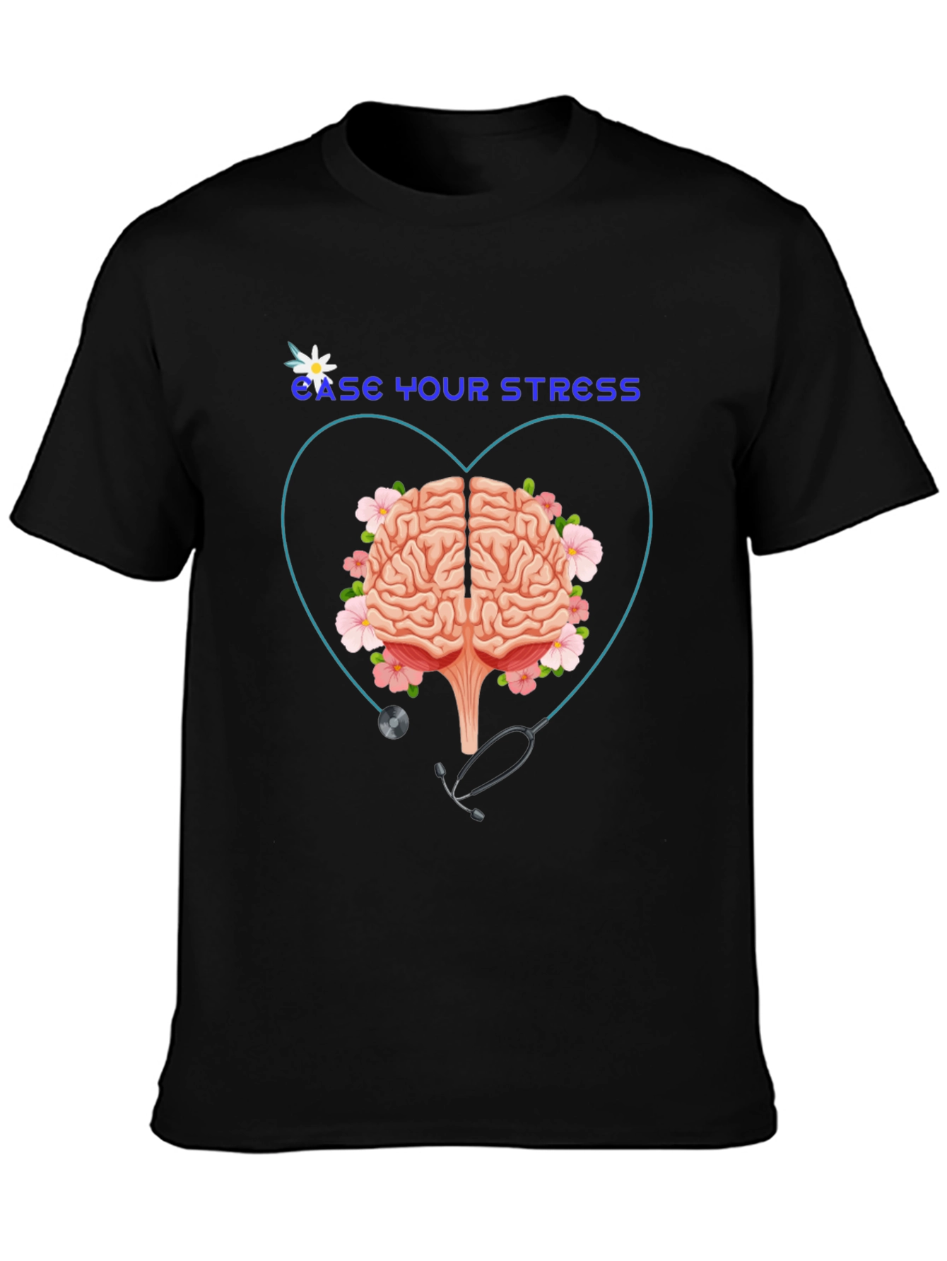 Ease Your Stress Graphic T-Shirt