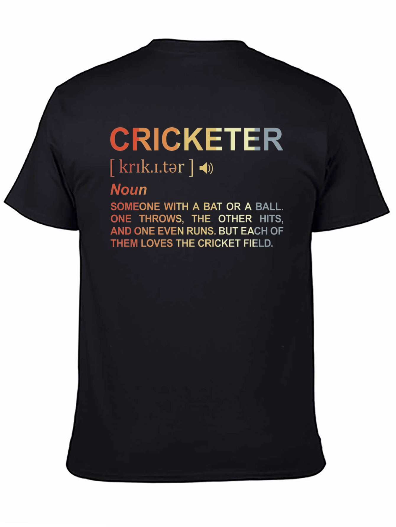 Cricketer Definition T-Shirt