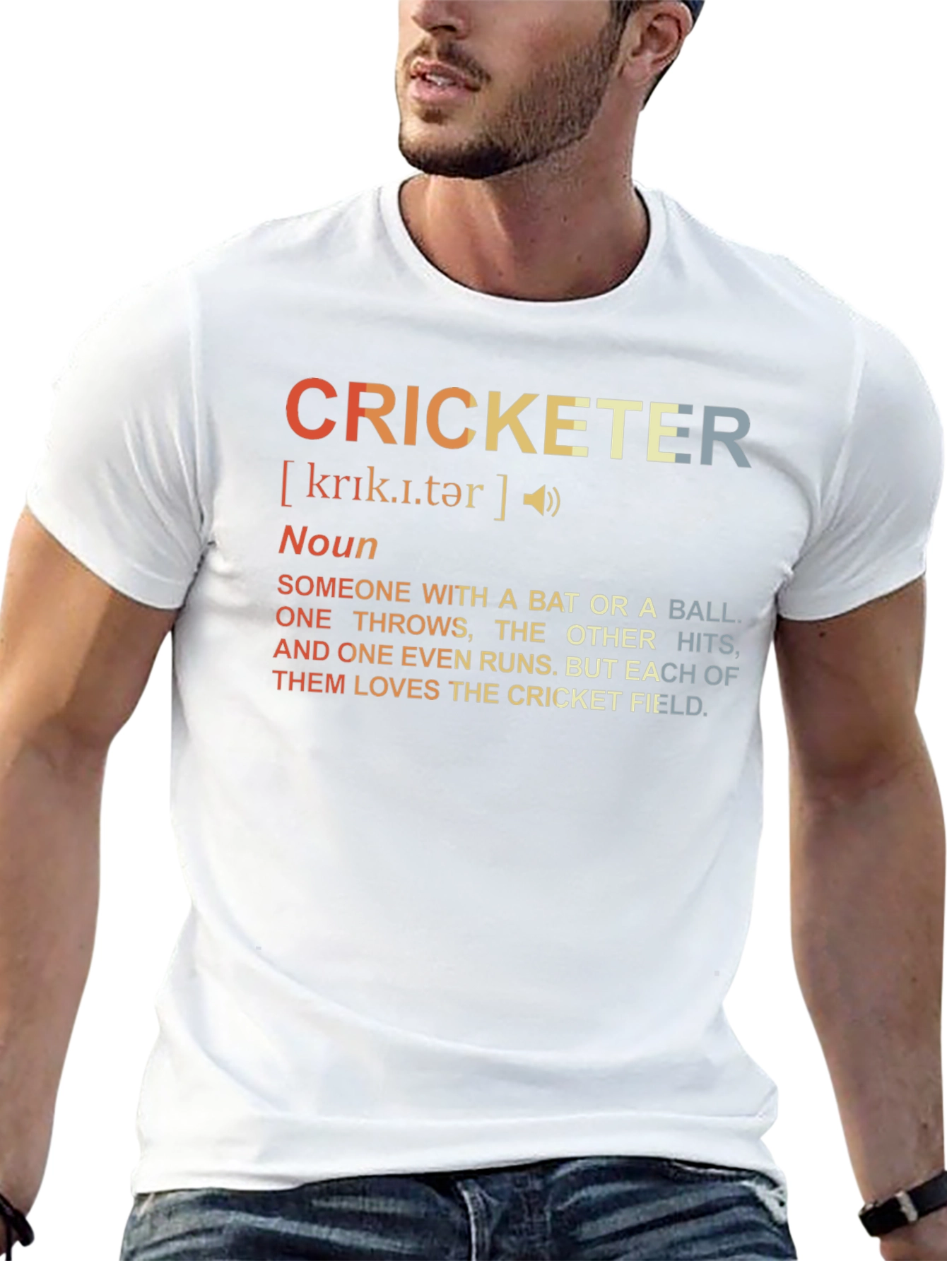 Cricketer Definition T-Shirt