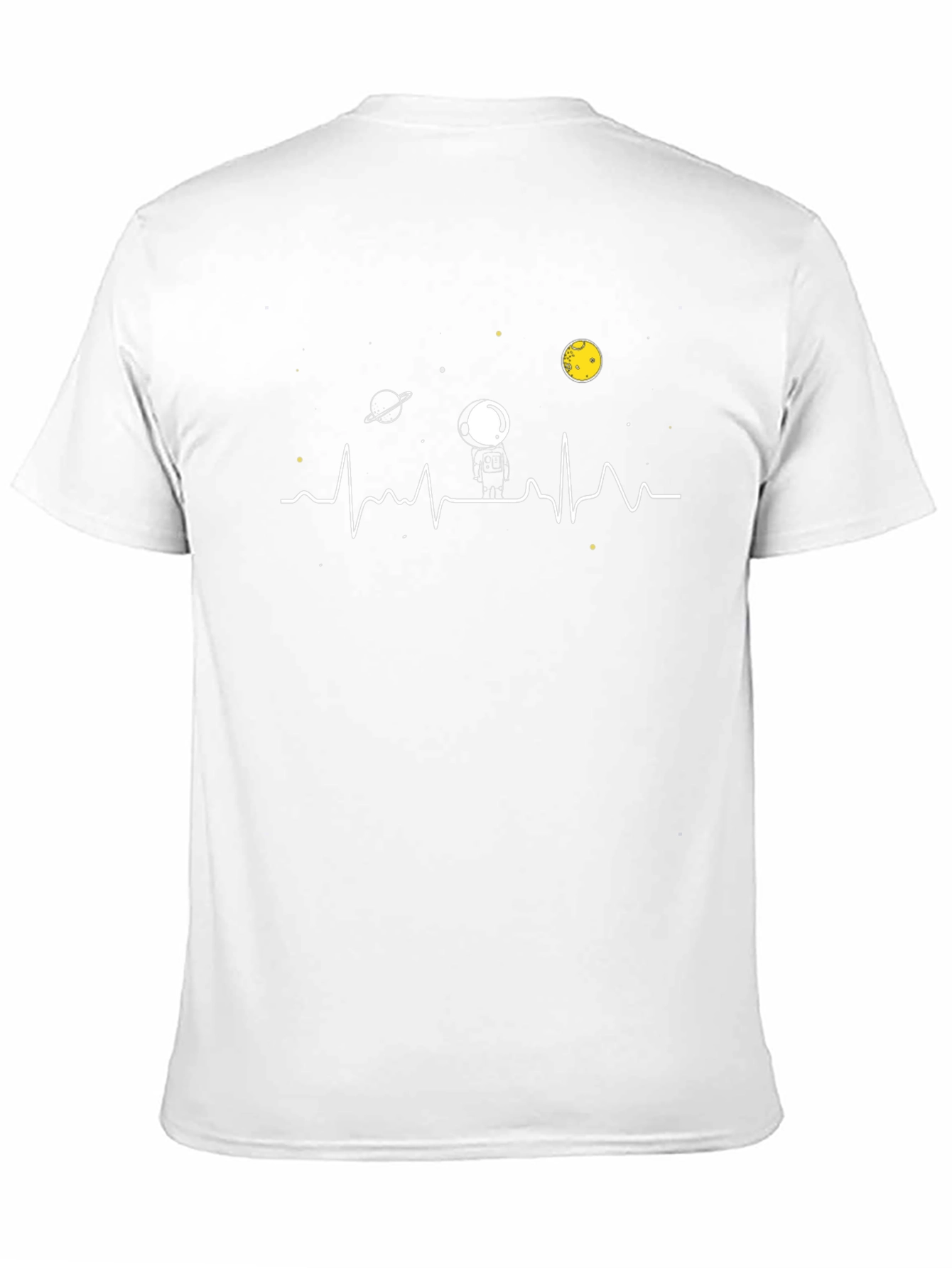 Astronaut Heartbeat Graphic Tee