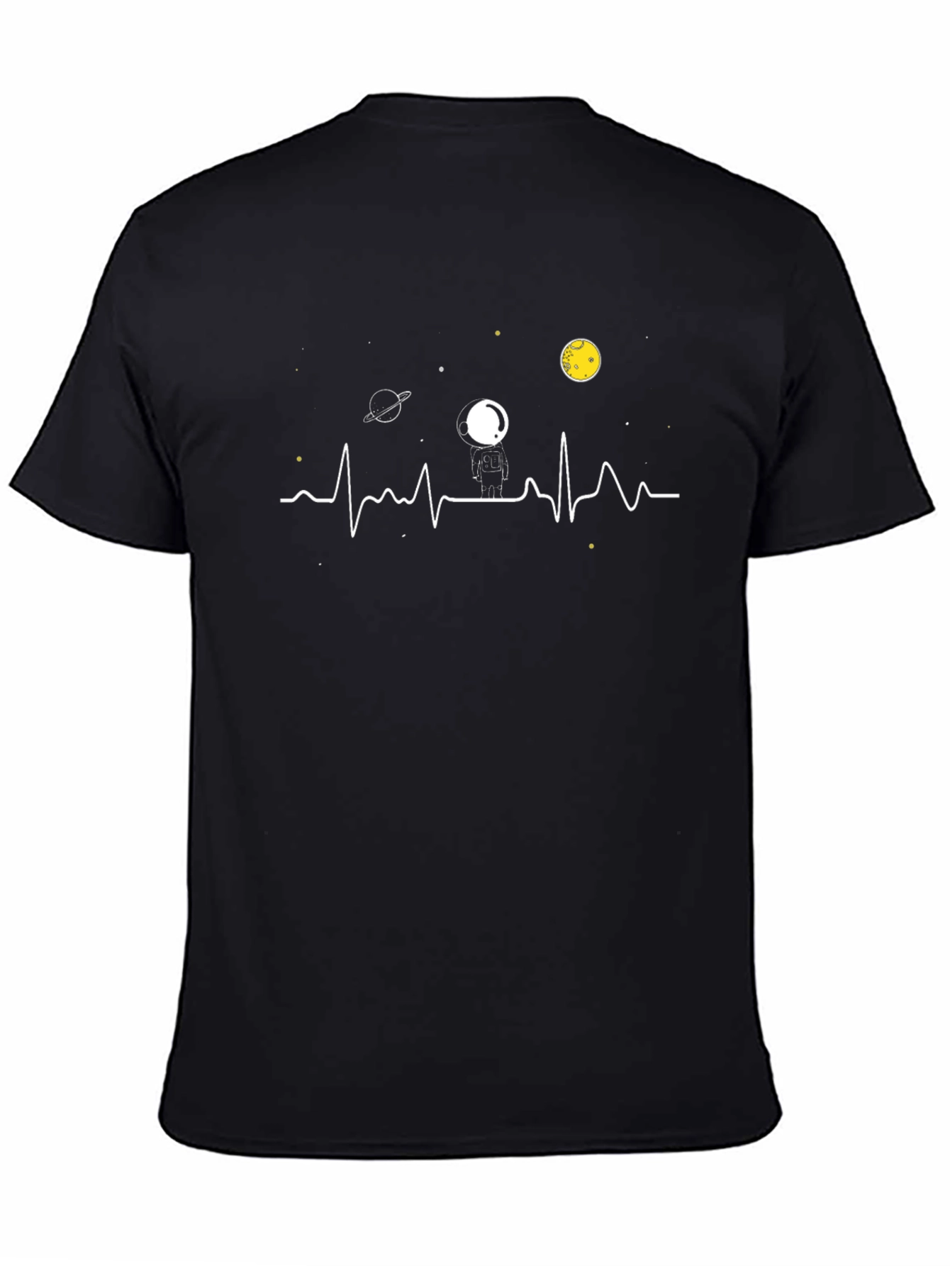 Astronaut Heartbeat Graphic Tee