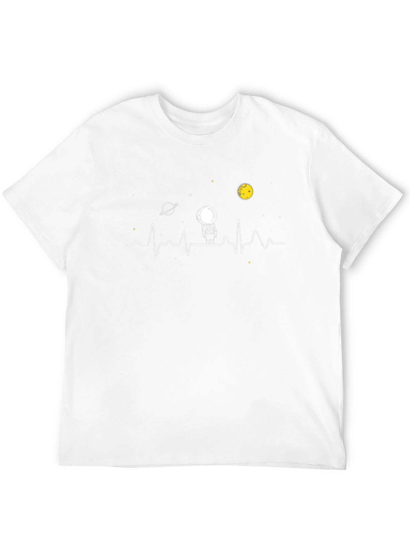 Astronaut Heartbeat Graphic Tee