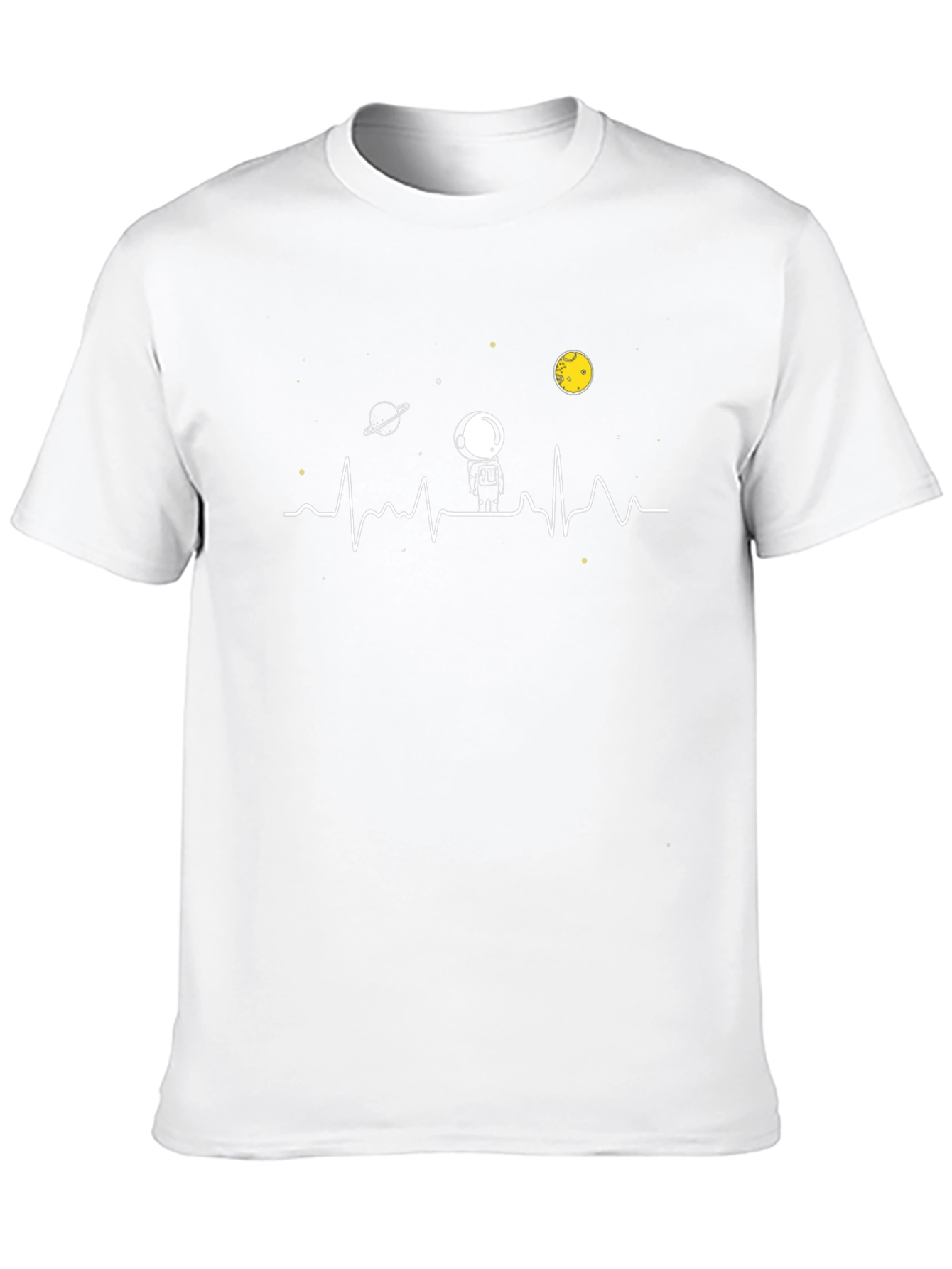 Astronaut Heartbeat Graphic Tee