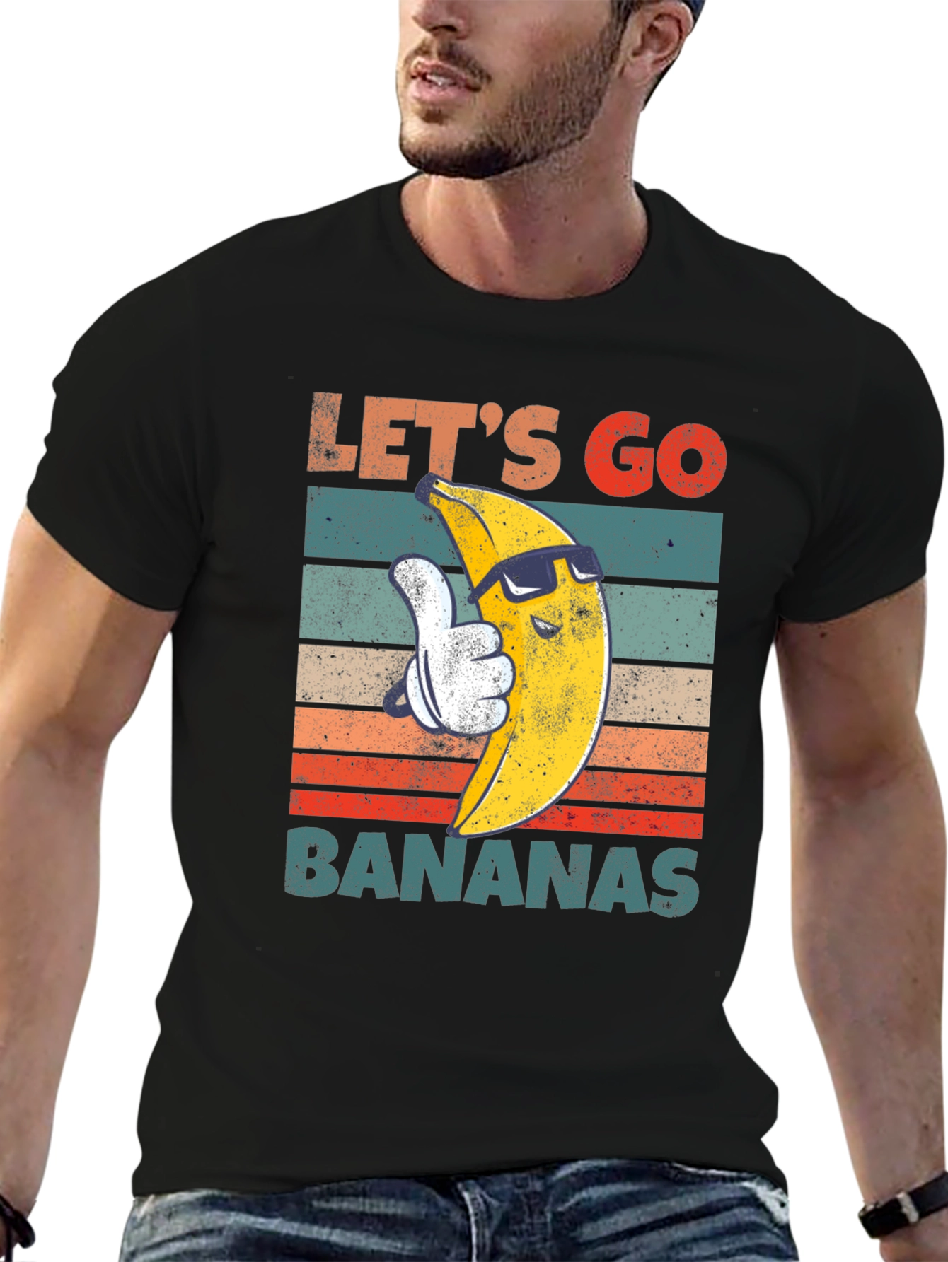 Lets Go Bananas T-Shirt - Cool Banana Design