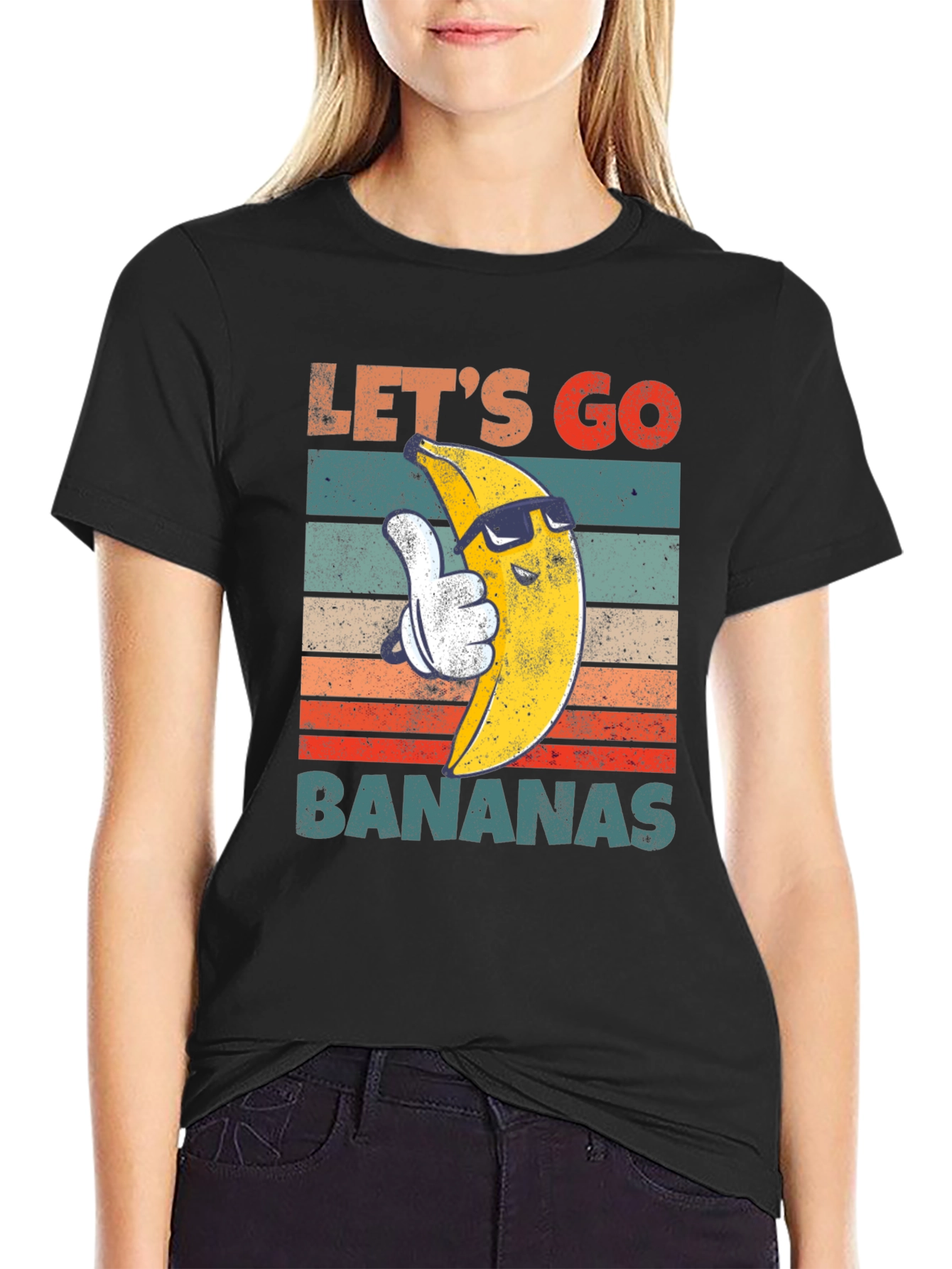Lets Go Bananas T-Shirt - Cool Banana Design