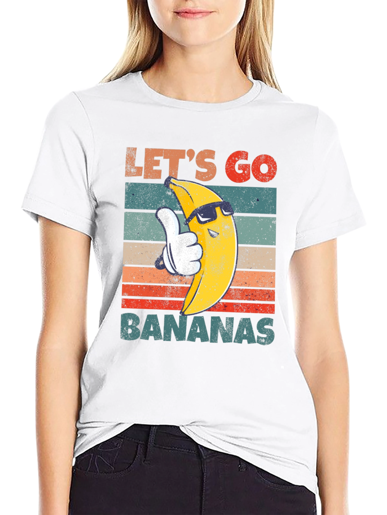 Lets Go Bananas T-Shirt - Cool Banana Design
