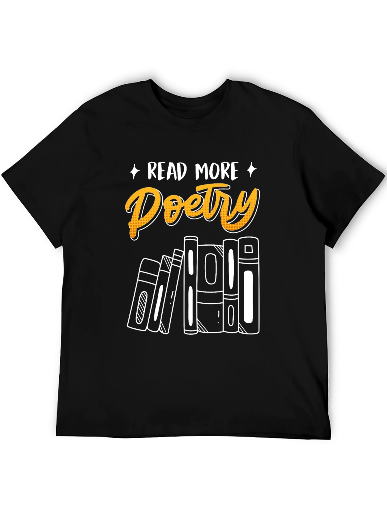 Read More Poetry Black Graphic Tee