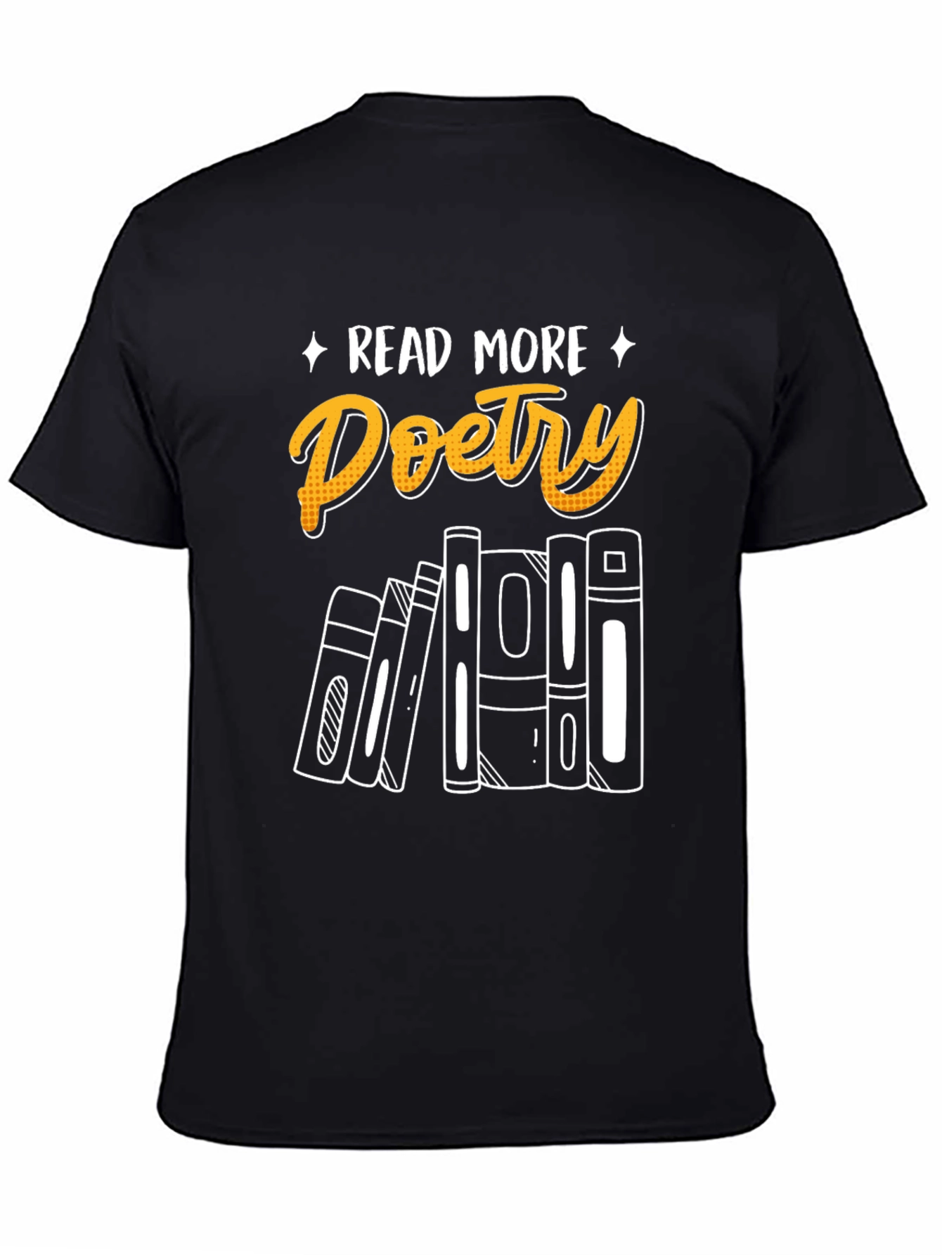 Read More Poetry Black Graphic Tee